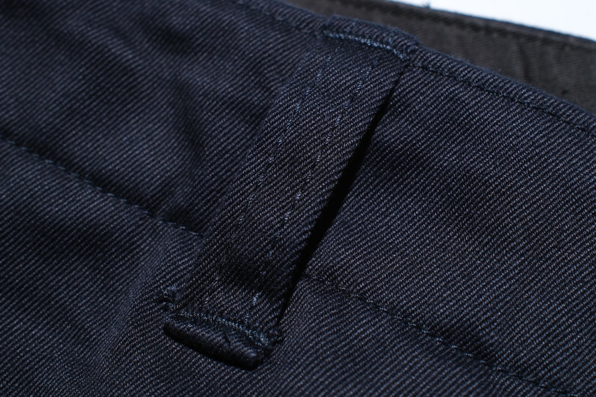 MOMOTARO JEANS 11oz High-Density West Point Trousers (Dark Navy)