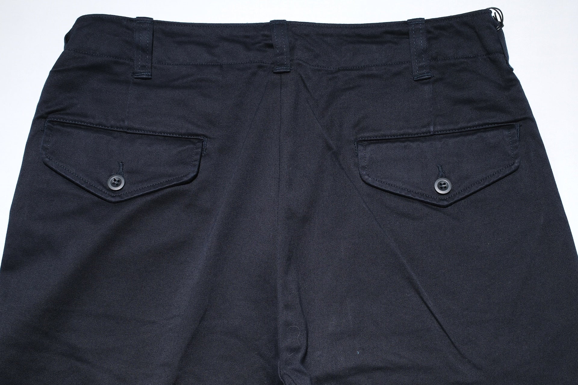 MOMOTARO JEANS 11oz High-Density West Point Trousers (Dark Navy)