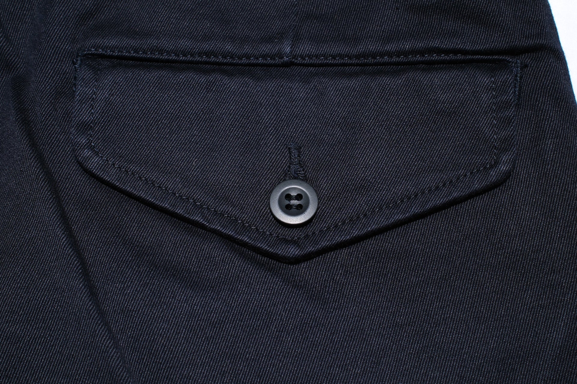 MOMOTARO JEANS 11oz High-Density West Point Trousers (Dark Navy)