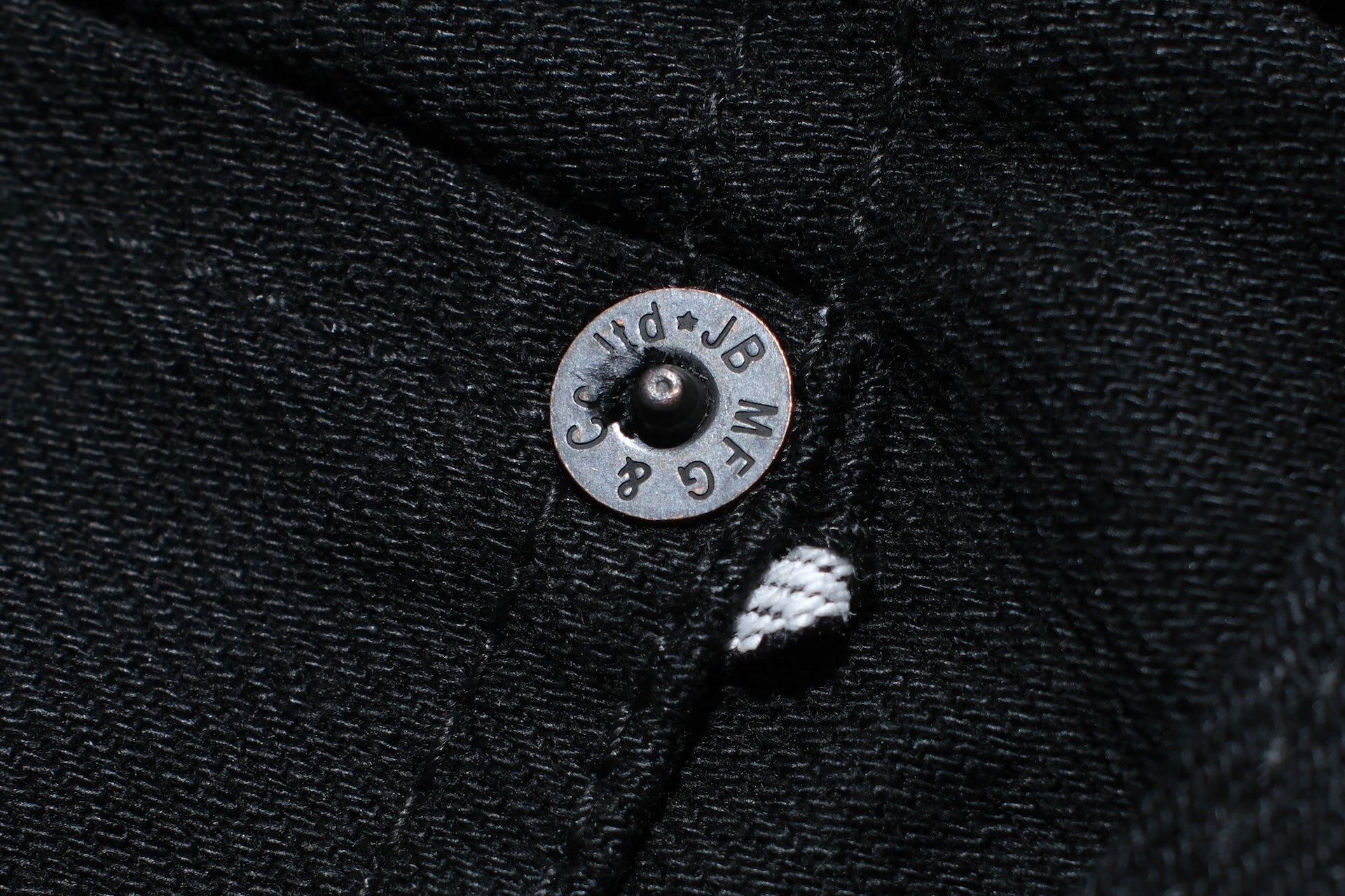 Japan Blue 14oz J514 Double Black 'Circle' Denim (Loose Fit)