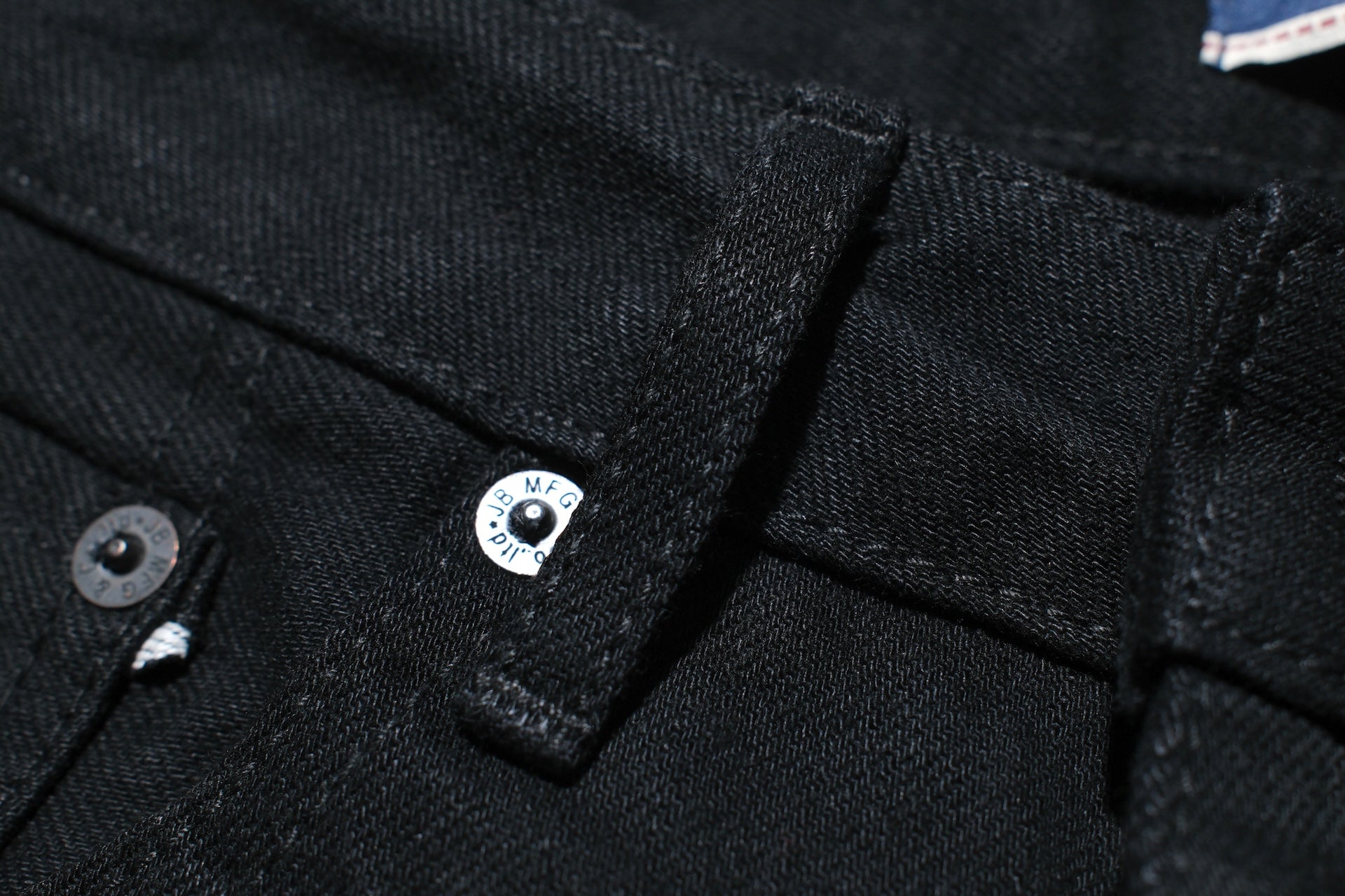 Japan Blue 14oz J514 Double Black 'Circle' Denim (Loose Fit)