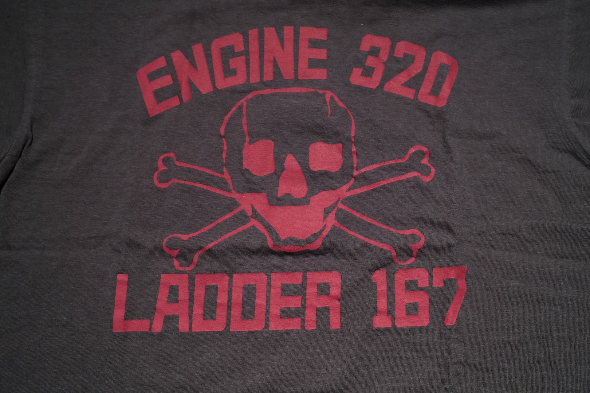 Warehouse 5oz "Engine" Tubular Tee (Charcoal)