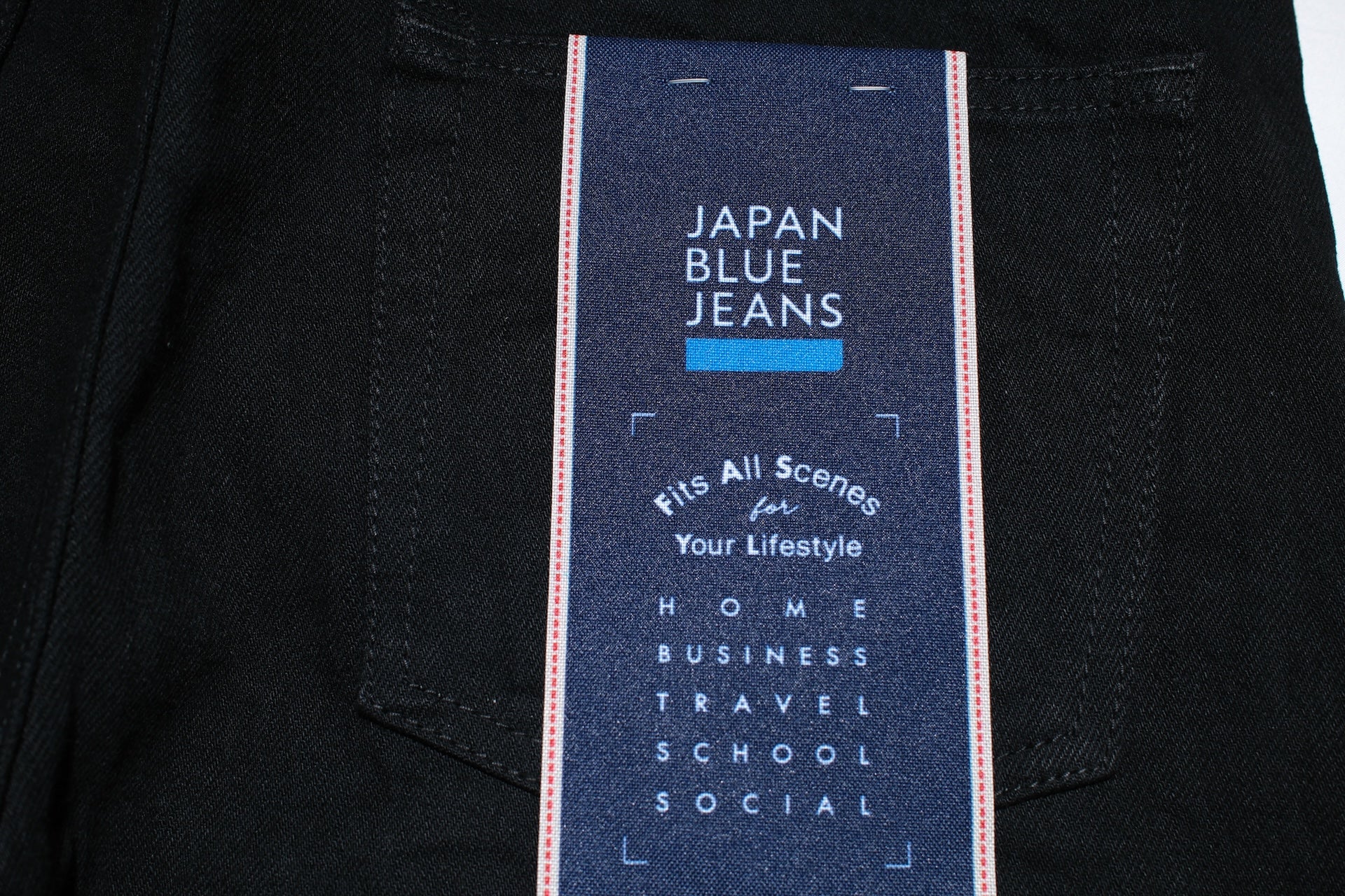 Japan Blue 14oz J514 Double Black 'Circle' Denim (Loose Fit)