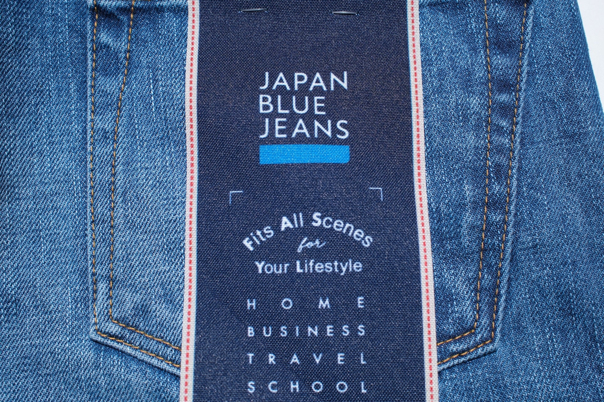 Japan Blue 14.8oz “Mid-Washed Circle” J201-M Denim (Slim Tapered fit)