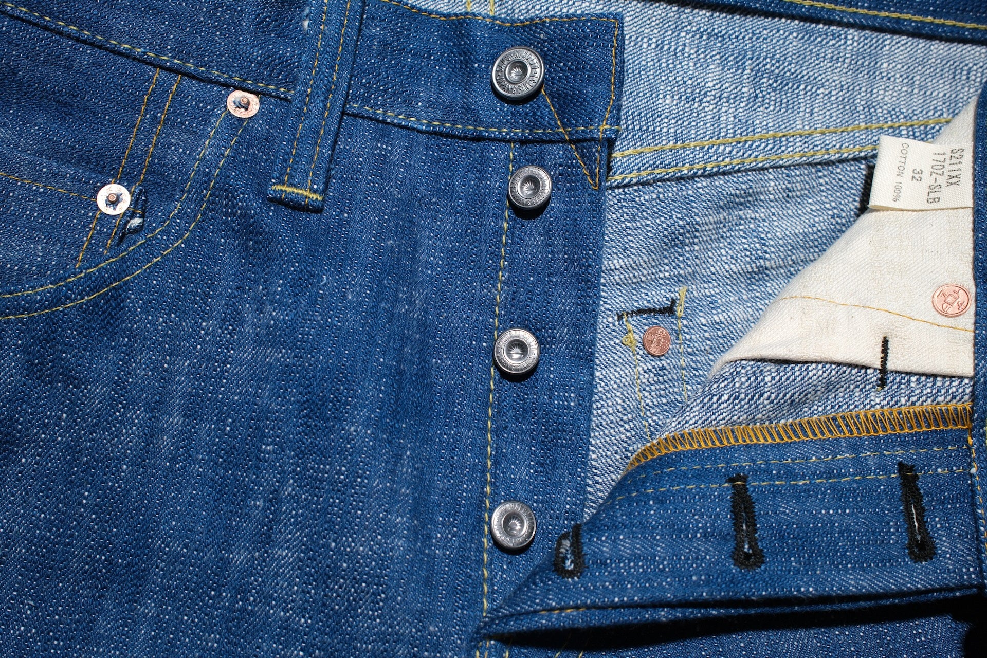 Samurai 17oz S211XX-SLB "Murakumo" Denim (Relaxed Tapered Fit)