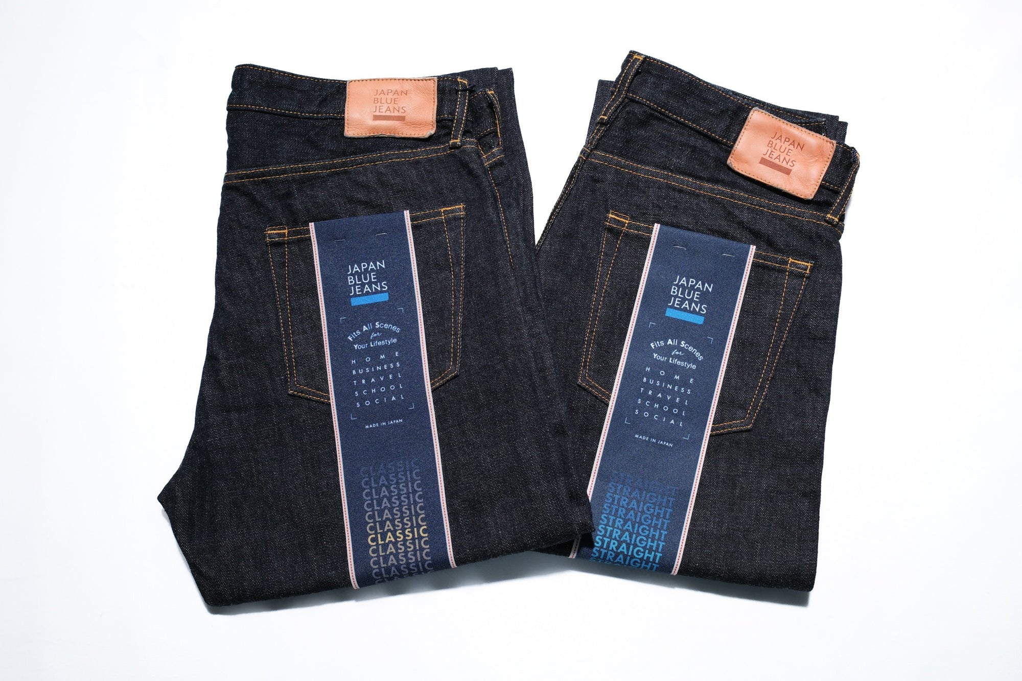 Japan Blue 17oz J1327 'Circle' Denim (Straight Tapered Fit)