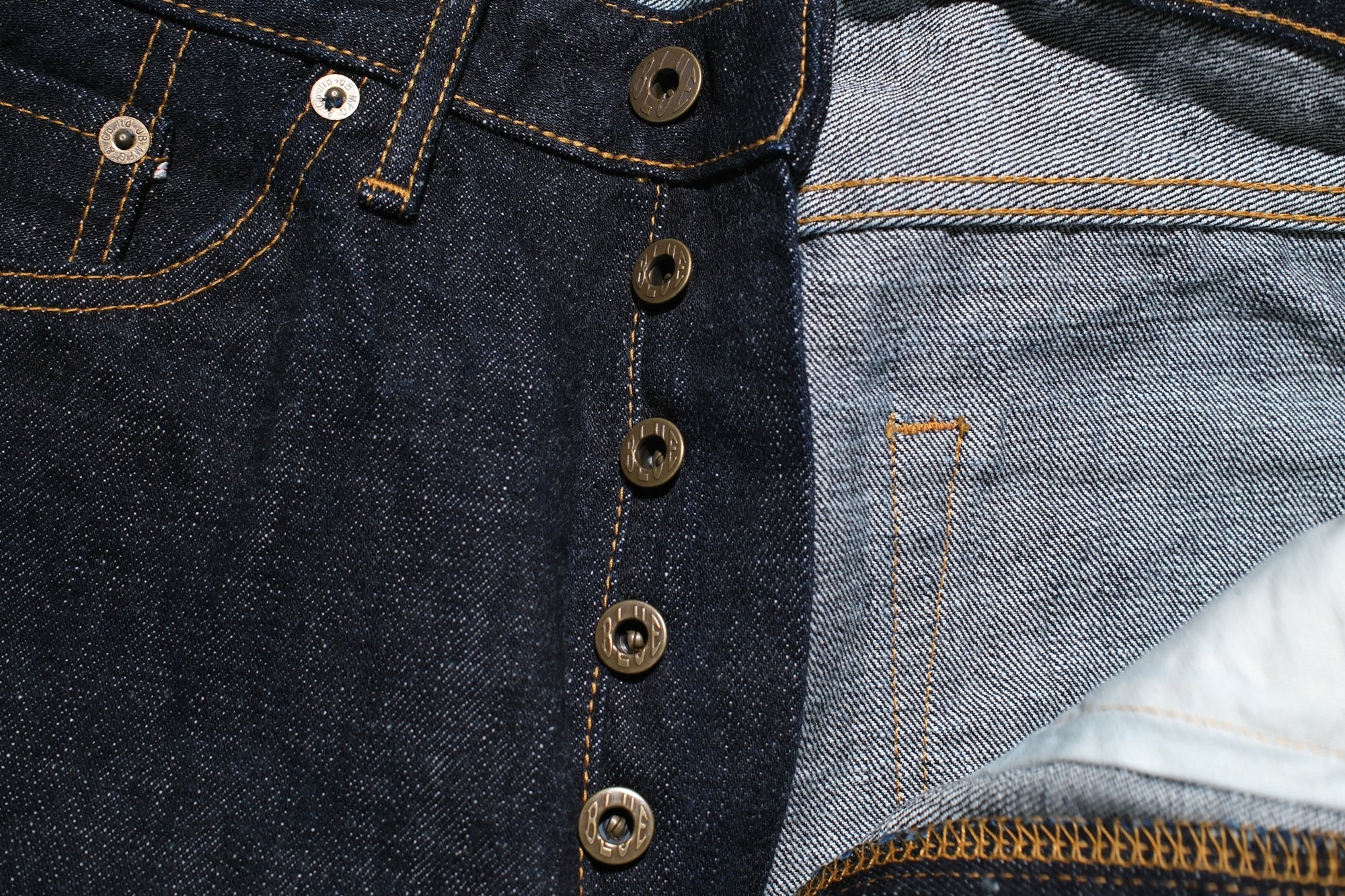 Japan Blue 17oz J1327 'Circle' Denim (Straight Tapered Fit)