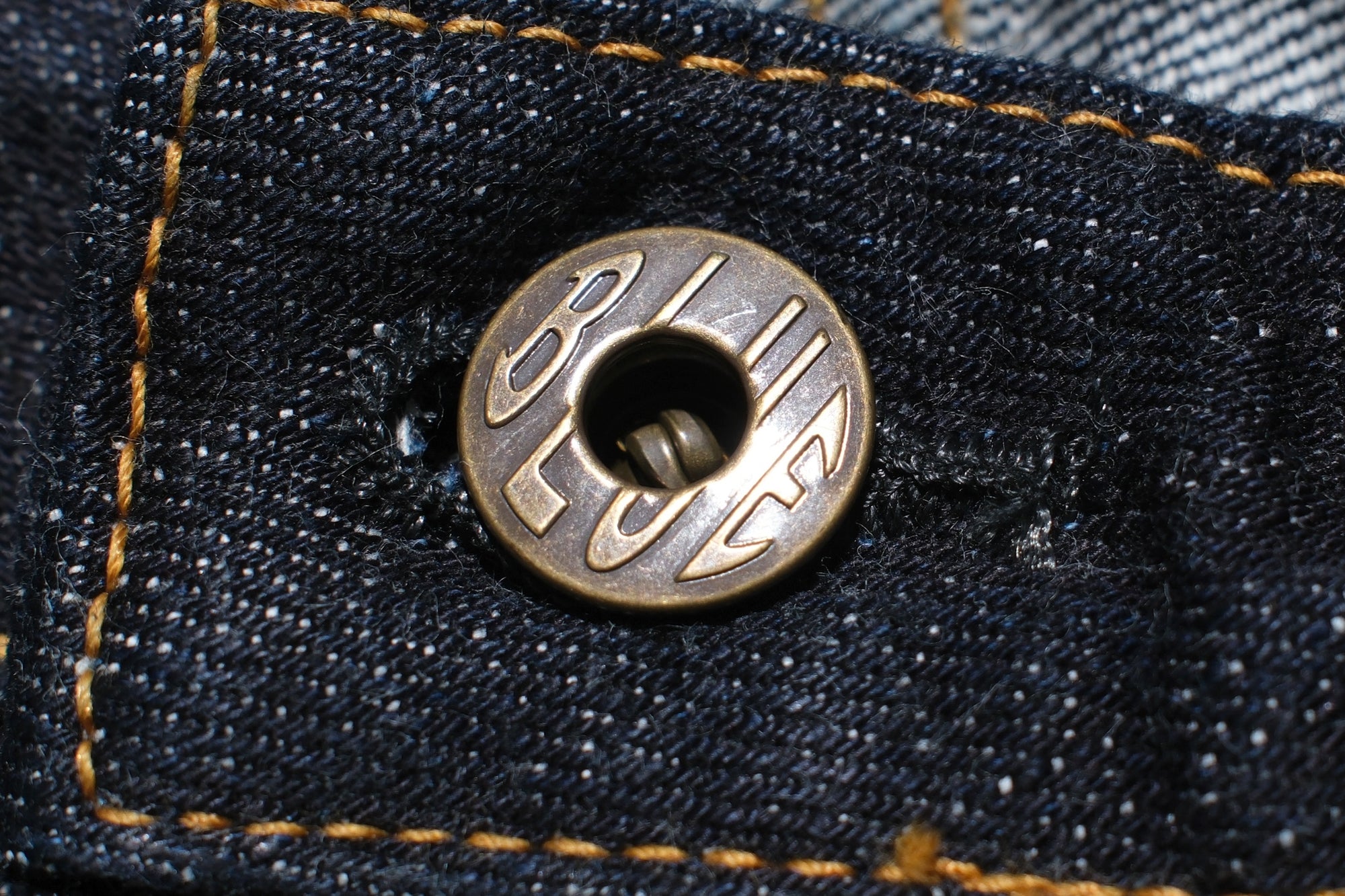 Japan Blue 17oz J1327 'Circle' Denim (Straight Tapered Fit)