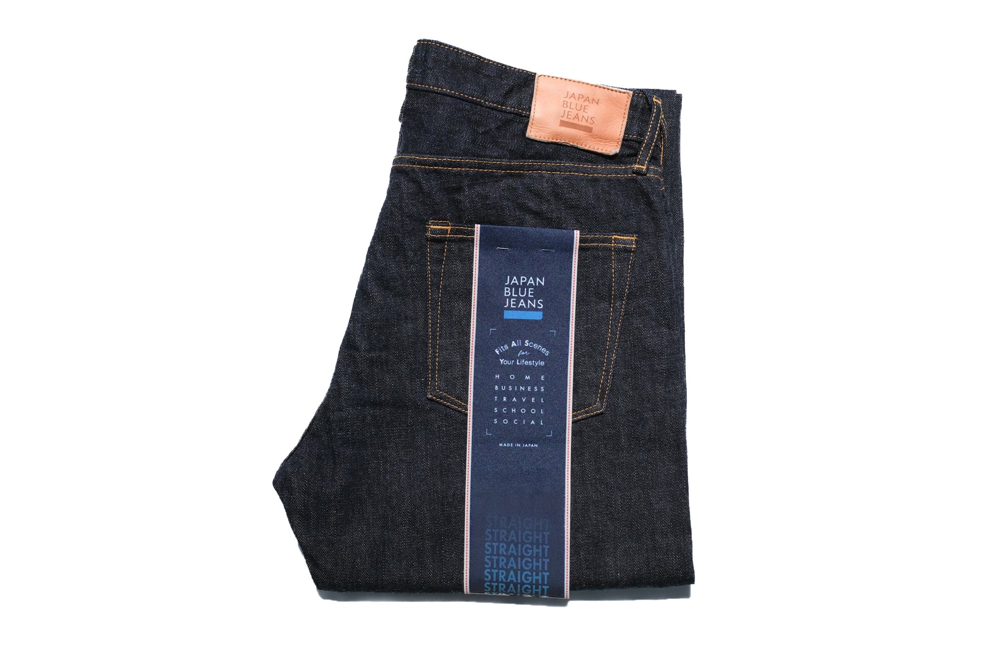 Japan Blue 17oz J1327 'Circle' Denim (Straight Tapered Fit)