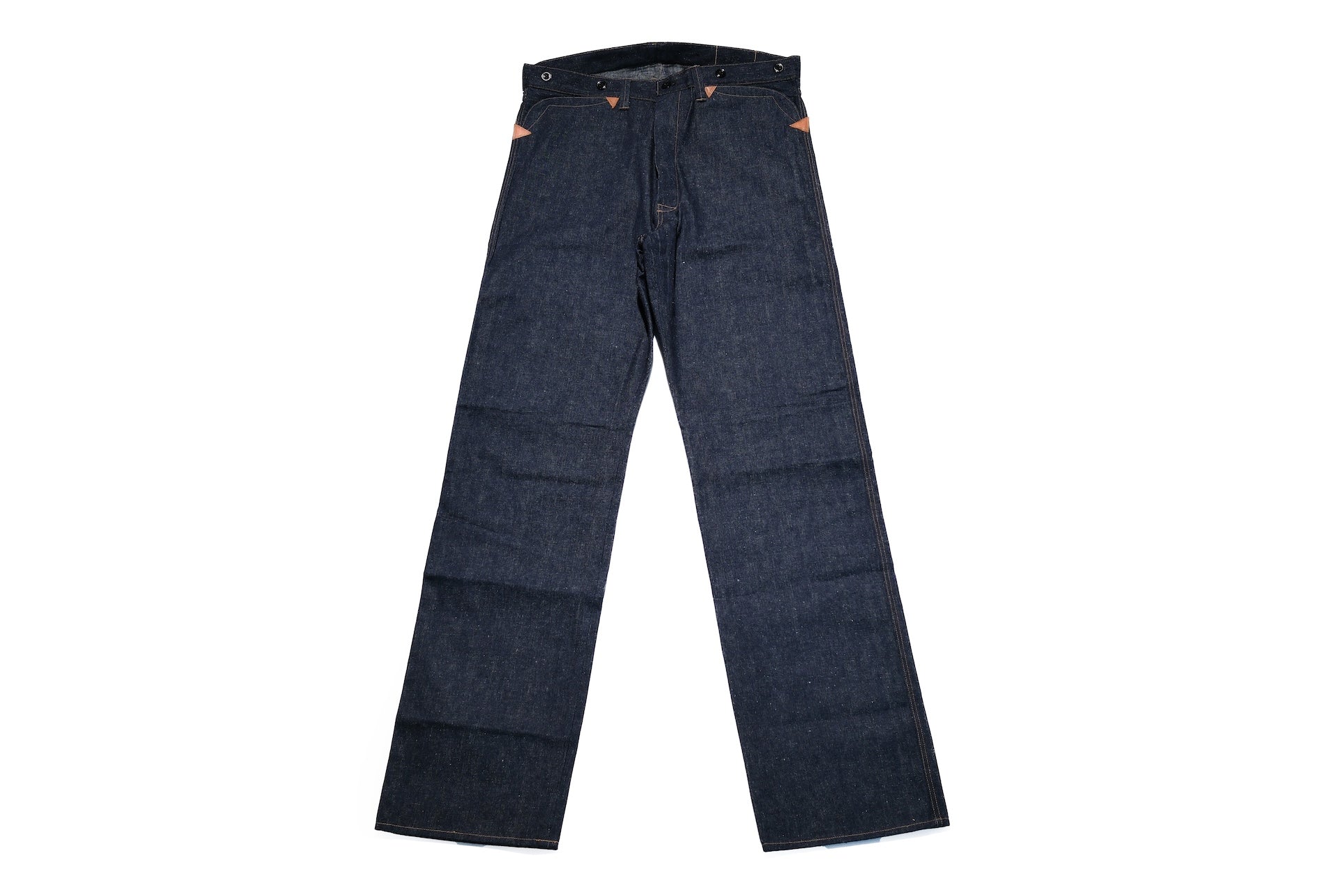 Warehouse 11oz "Greenebaum" Leather Bound Denim Overall (Classic Straight fit)