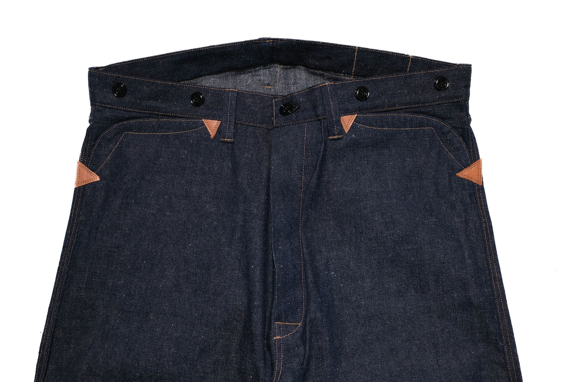 Warehouse 11oz "Greenebaum" Leather Bound Denim Overall (Classic Straight fit)