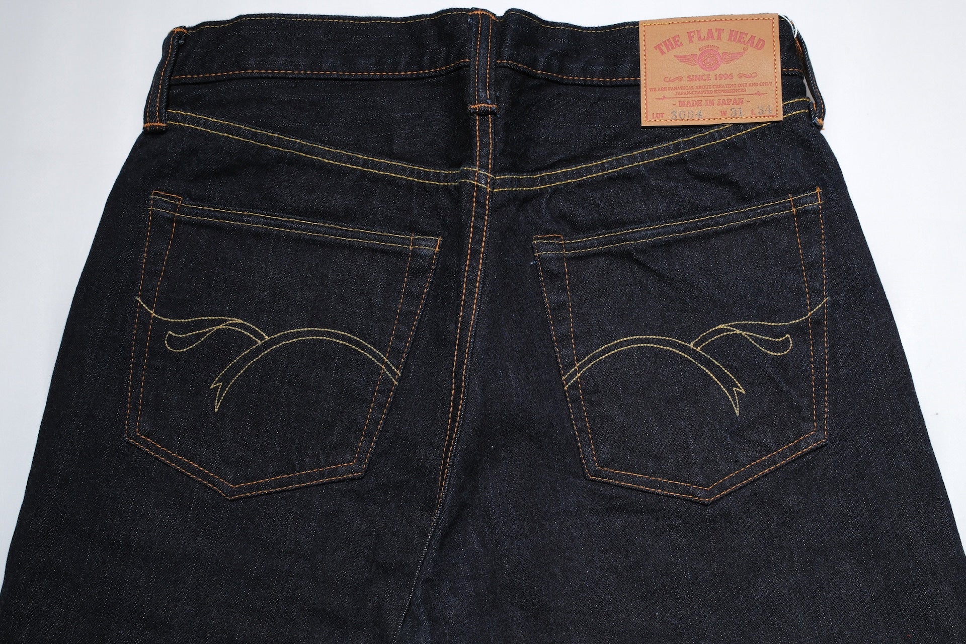 The Flat Head FN-3004 14.5oz “Signature” Denim (Straight Tapered fit)