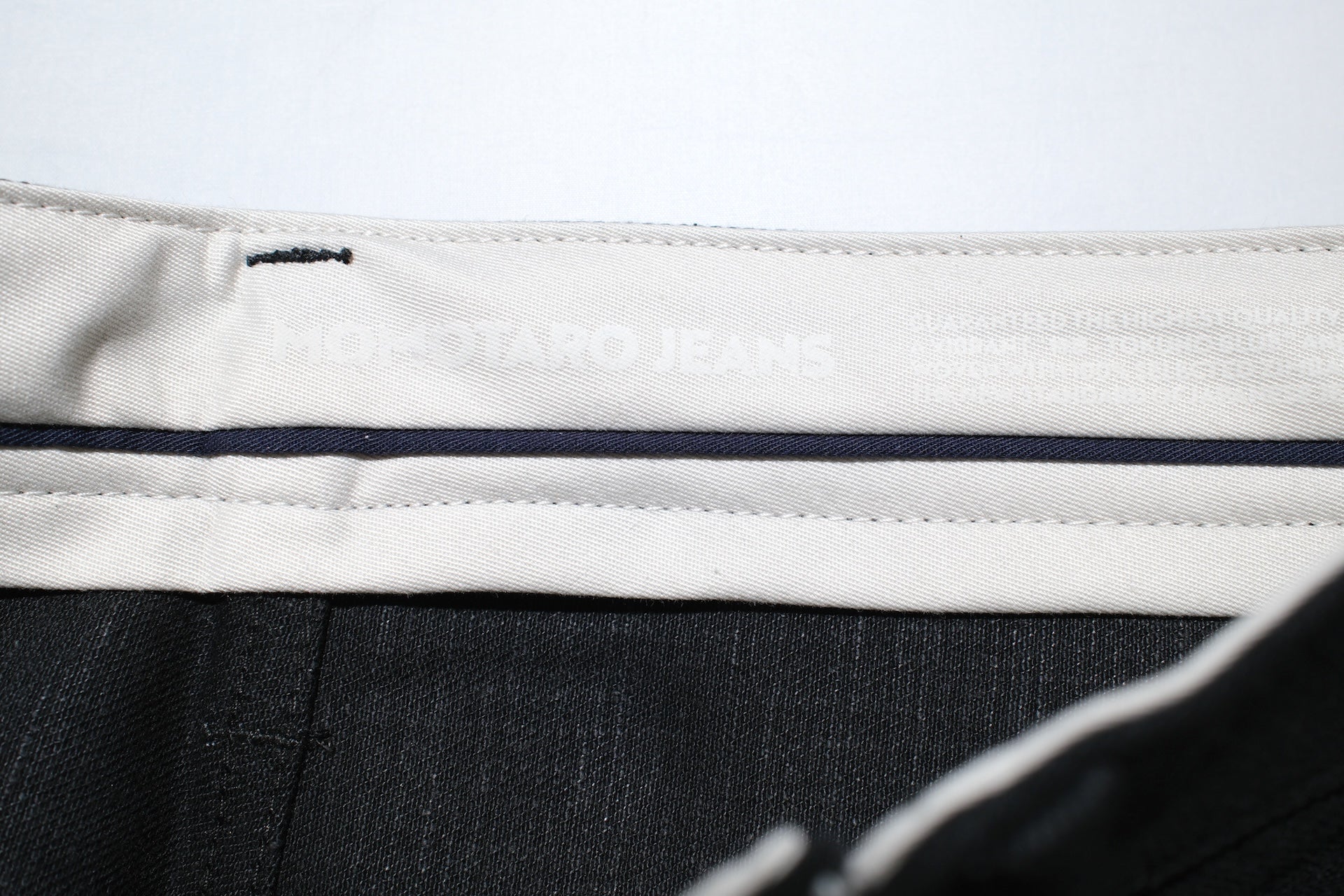 MOMOTARO JEANS 14.7oz "Tokuno Black" #Z100 Denim (Classic Straight fit)