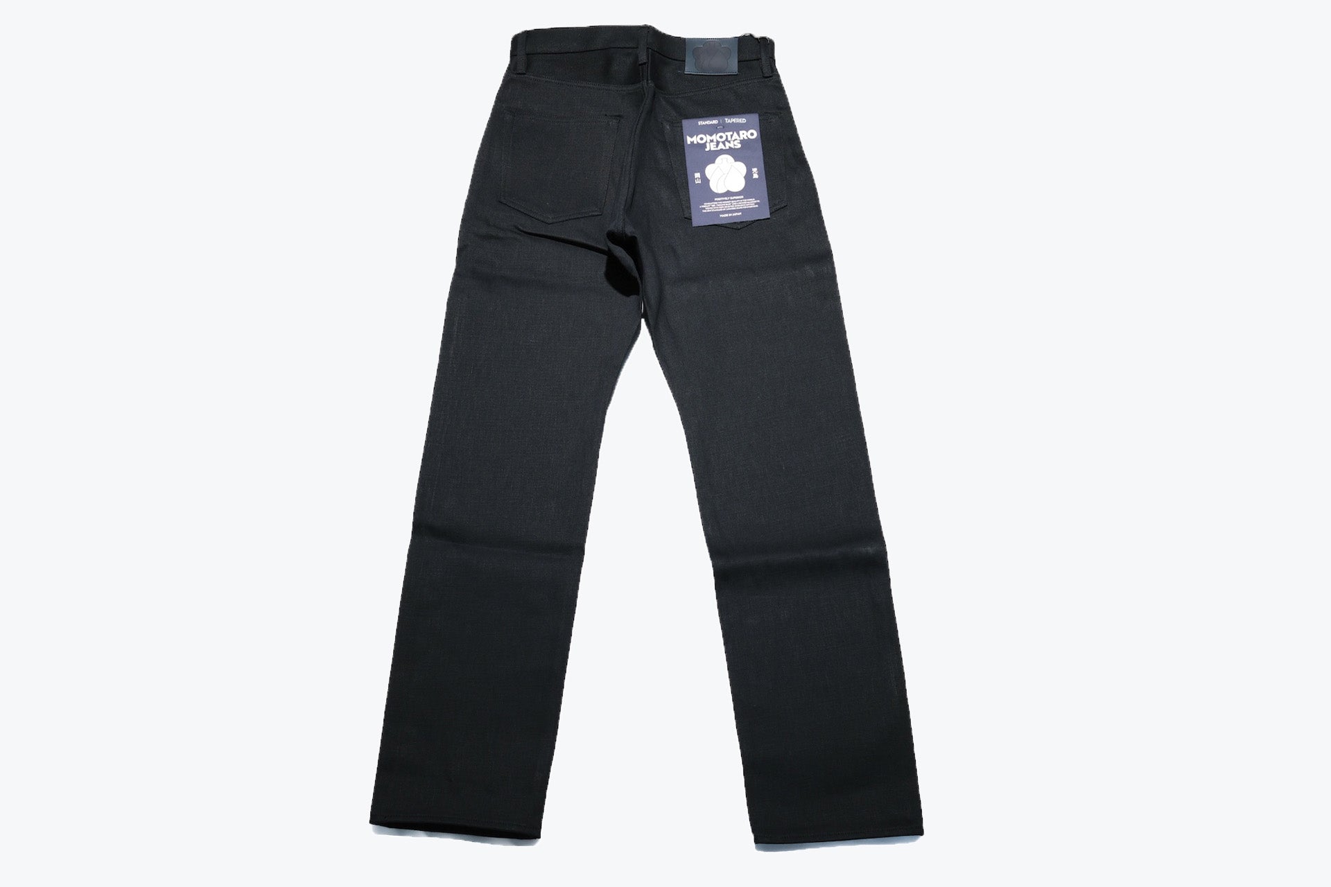 MOMOTARO JEANS 14.7oz "Tokuno Black" #Z200 Denim (New Tapered fit)