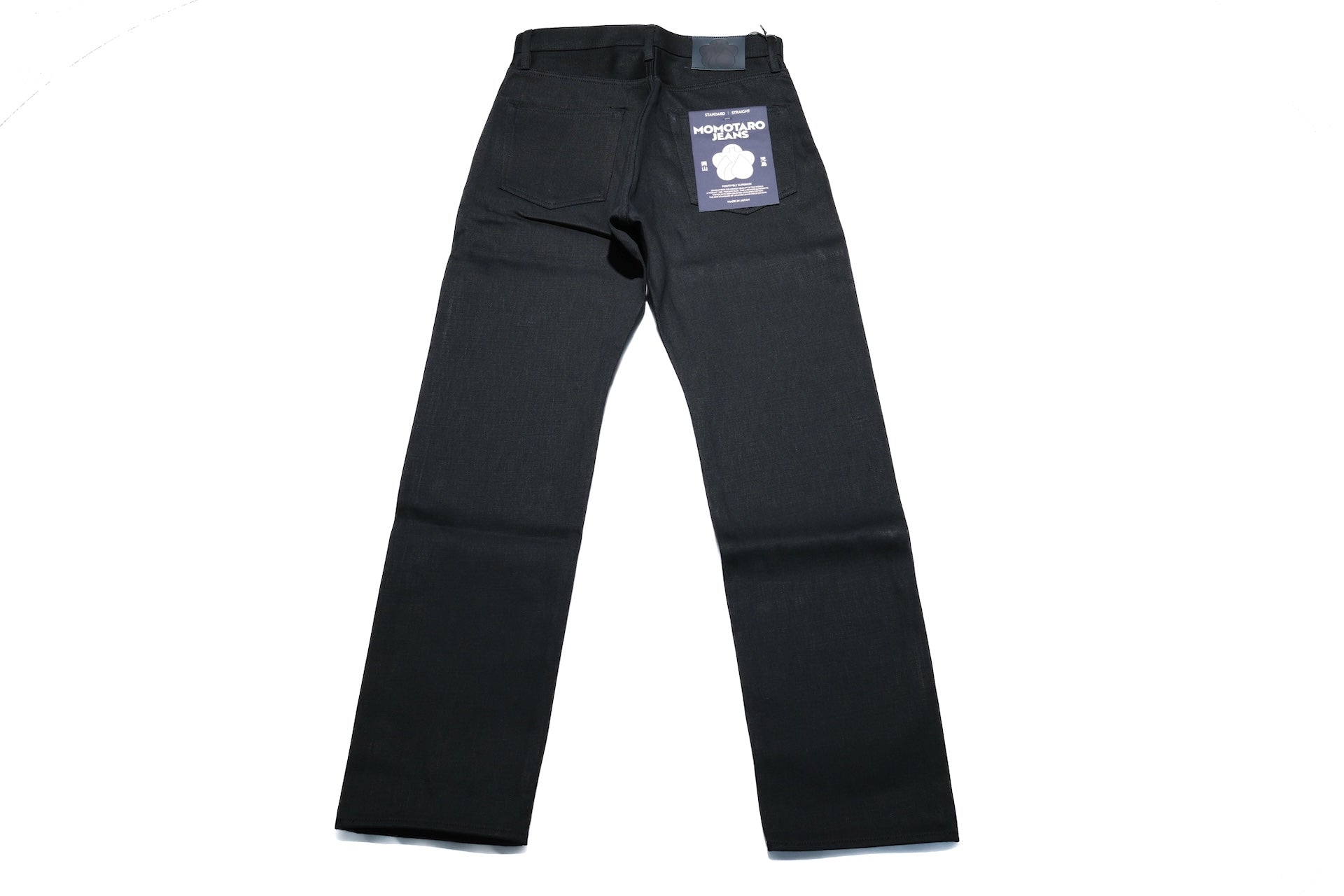 MOMOTARO JEANS 14.7oz "Tokuno Black" #Z100 Denim (Classic Straight fit)