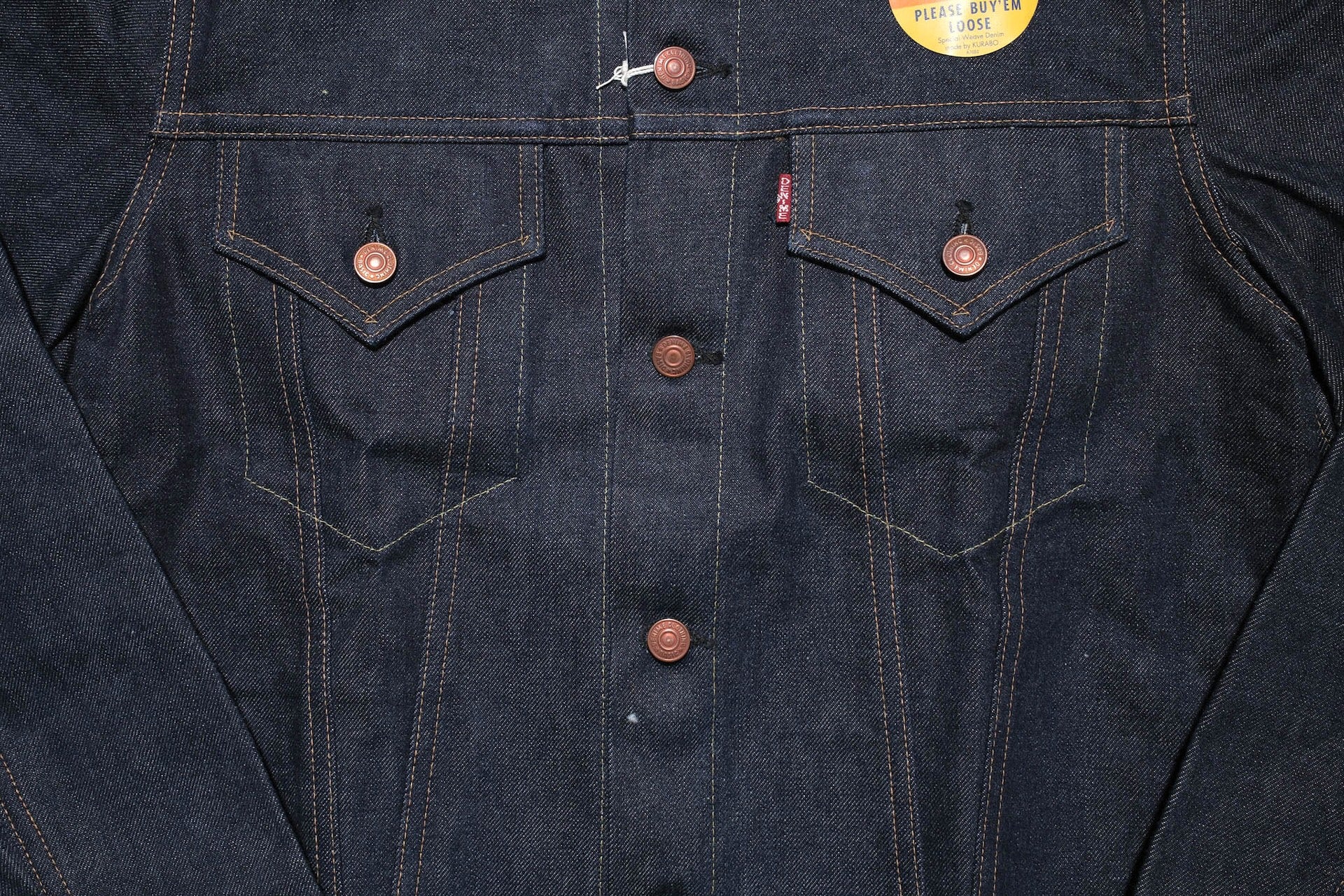 Denime X Warehouse 14.5oz 60s Type 3 Denim Jacket (Indigo)