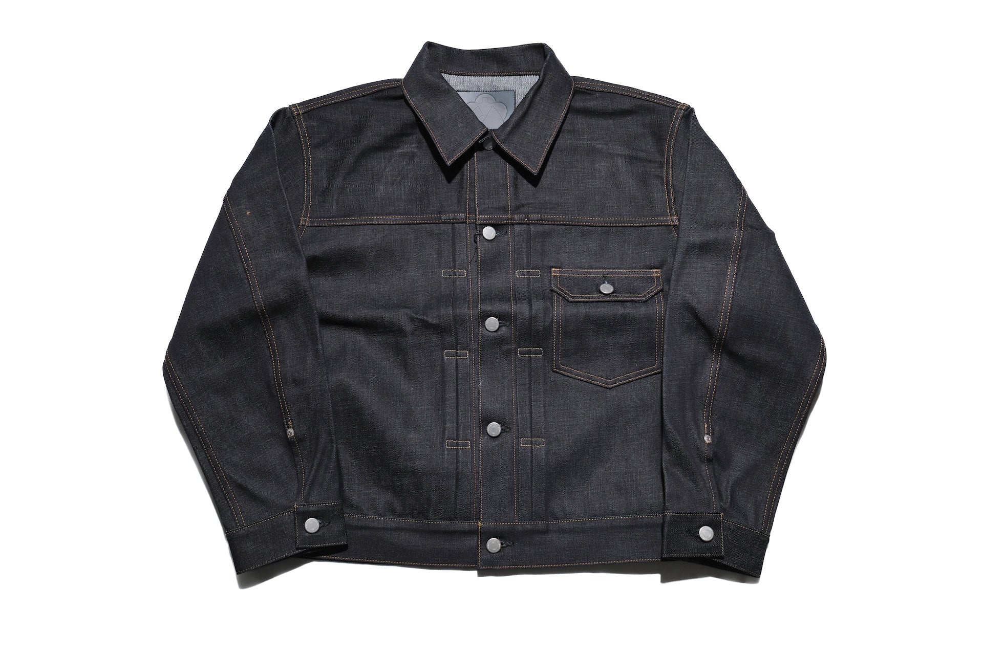 MOMOTARO JEANS 14.7oz "Tokuno Blue" Modified Type 1 Denim Jacket (Indigo)