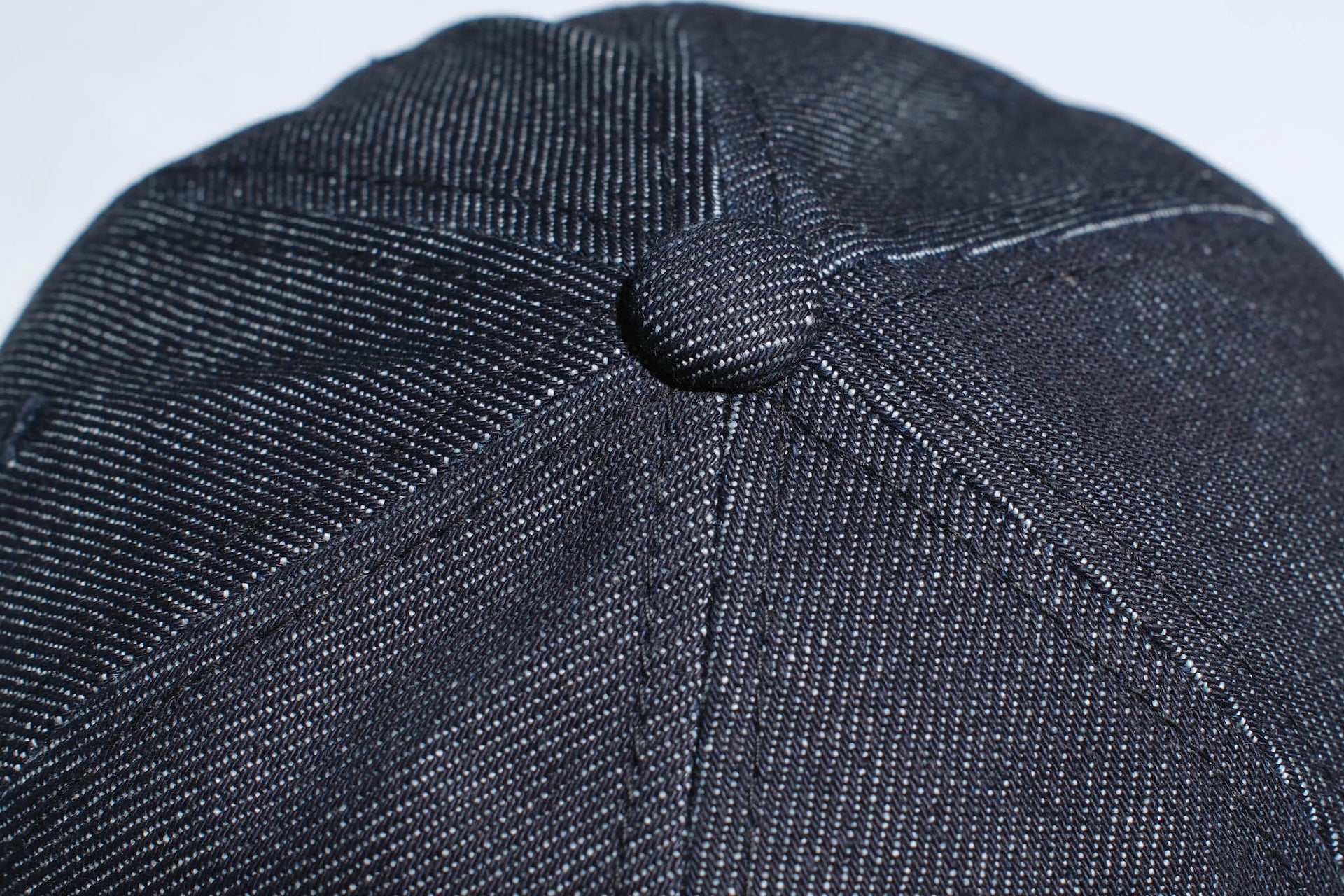 Denime X Warehouse 14oz Indigo Dyed Denim Baseball Cap