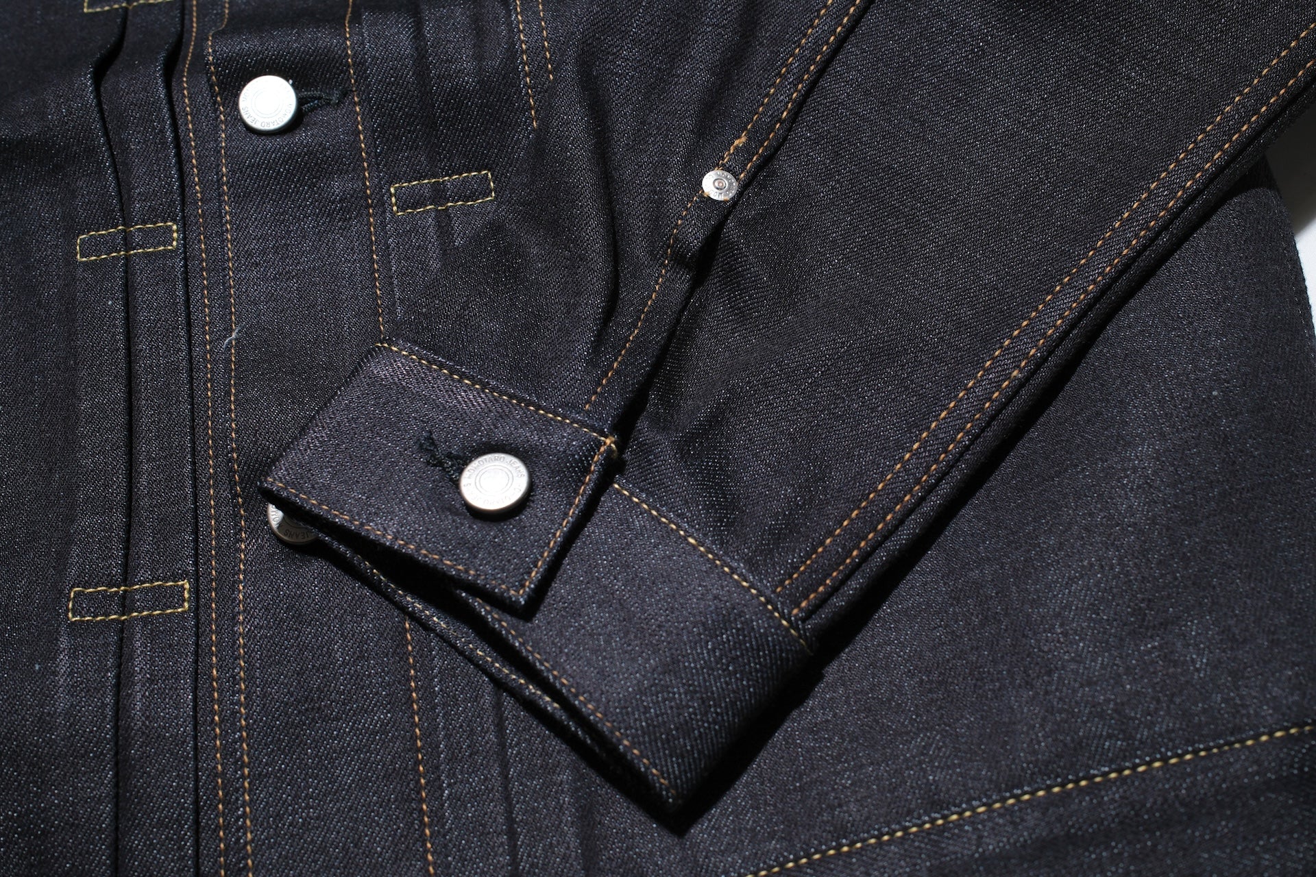MOMOTARO JEANS 14.7oz "Tokuno Blue" Modified Type 1 Denim Jacket (Indigo)