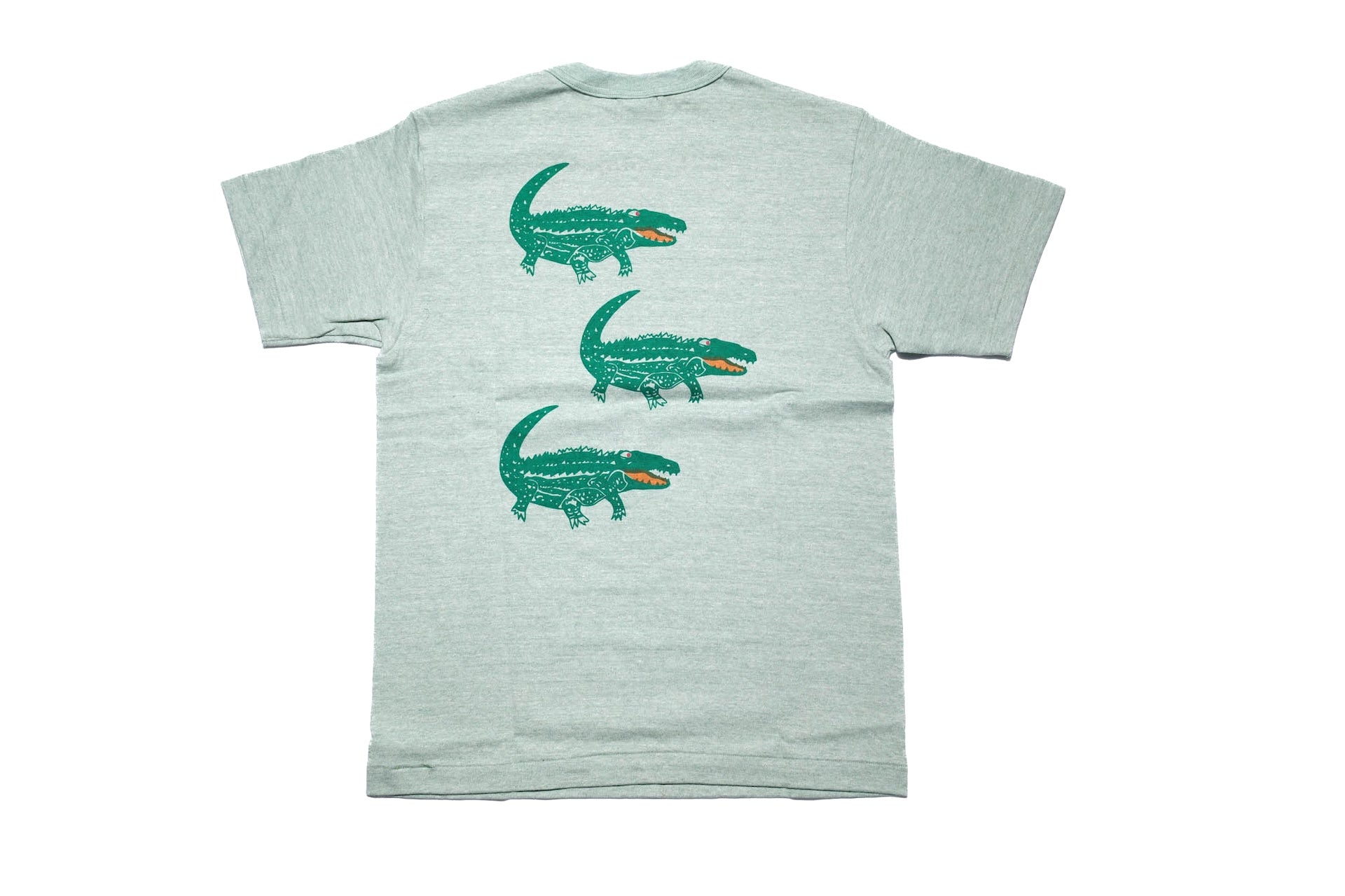 Warehouse 5.5oz "Alligator" Athletic Loopwheeled Tee (Green)