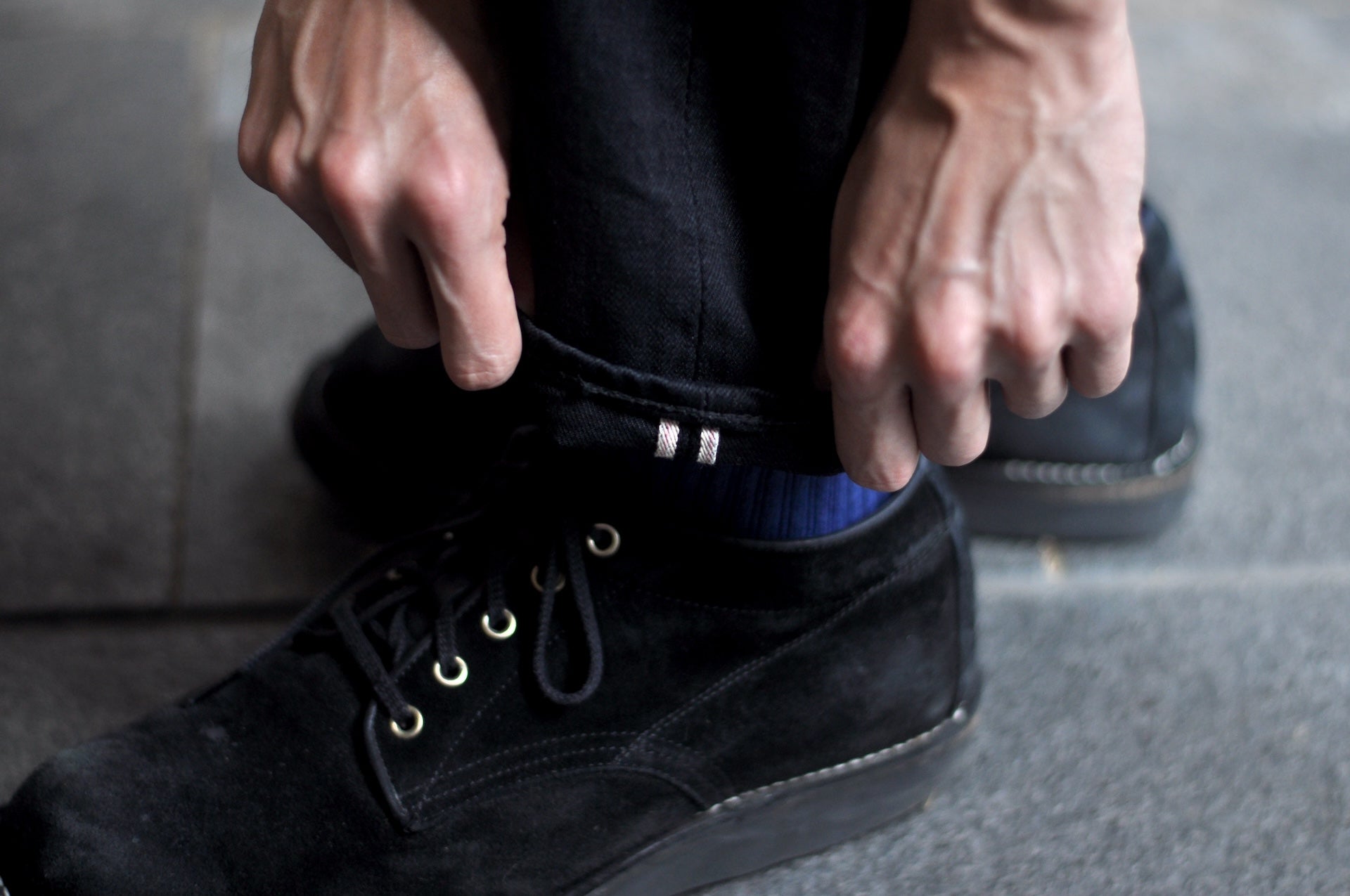 BONCOURA 15oz  "KUROGANE" Ultimate Black XX Denim (Limited Edition)