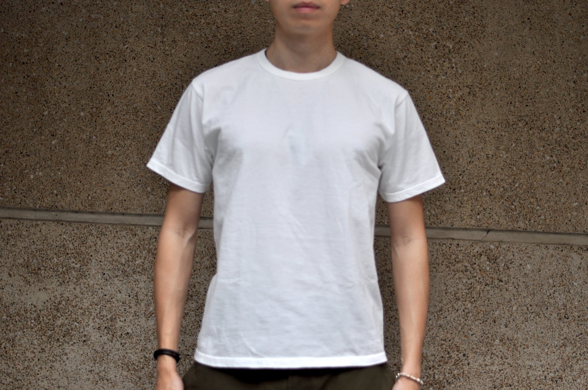 The Strike Gold X CORLECTION 7oz Loopwheeled Tee (White)