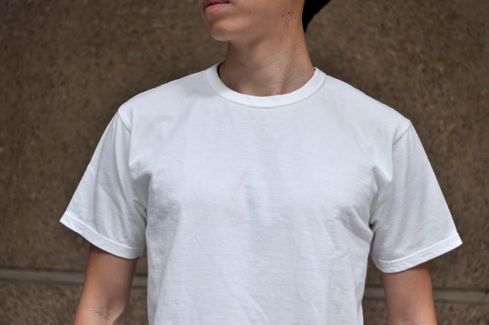 The Strike Gold X CORLECTION 7oz Loopwheeled Tee (White)