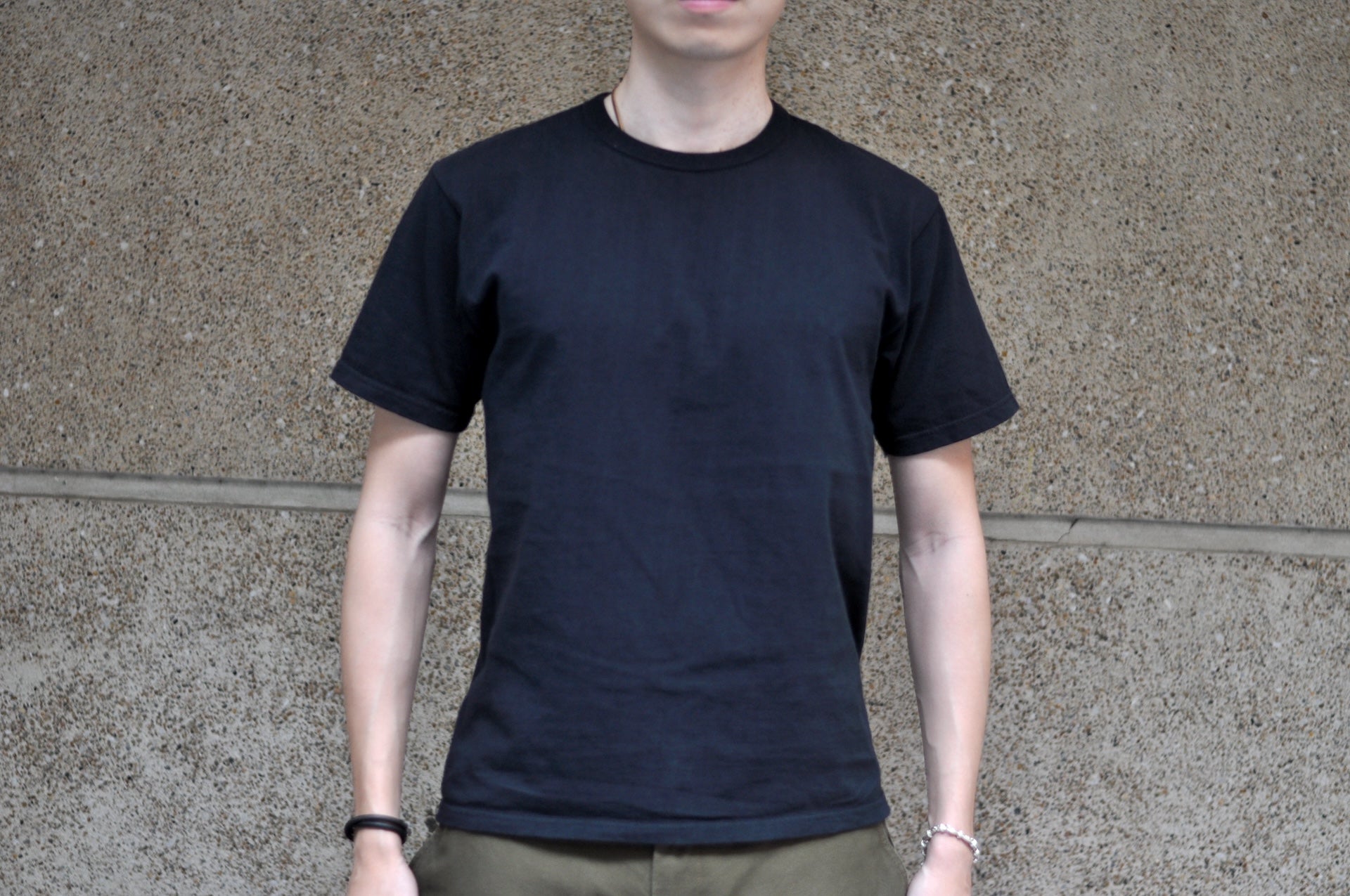 The Strike Gold X CORLECTION 7oz Loopwheeled Tee (Black)