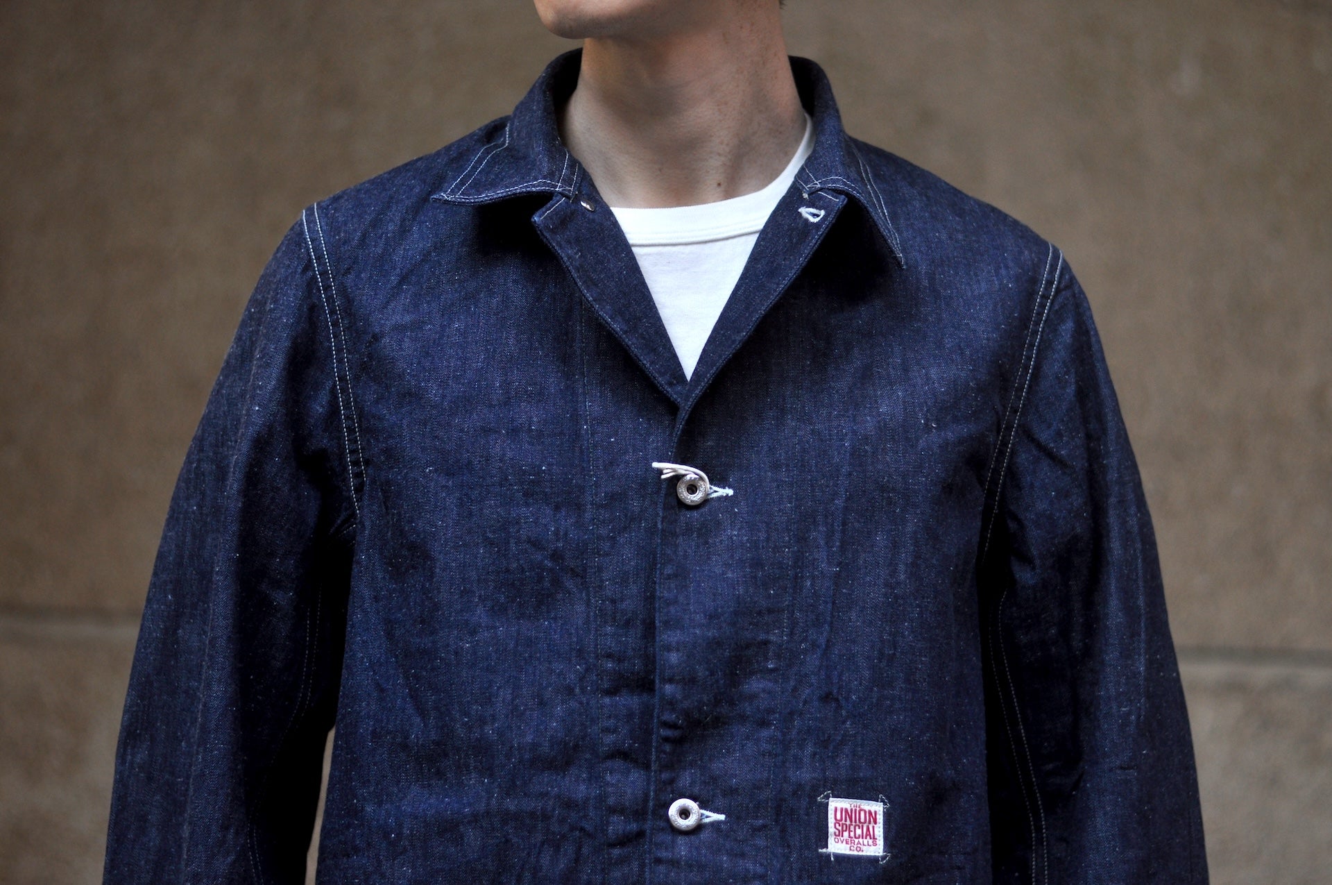 Freewheelers 11.5oz Indigo Denim “STEELBACKER” Work Coat