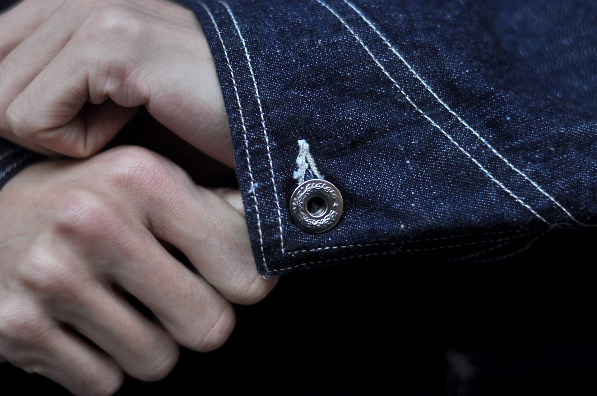 Freewheelers 11.5oz Indigo Denim “STEELBACKER” Work Coat