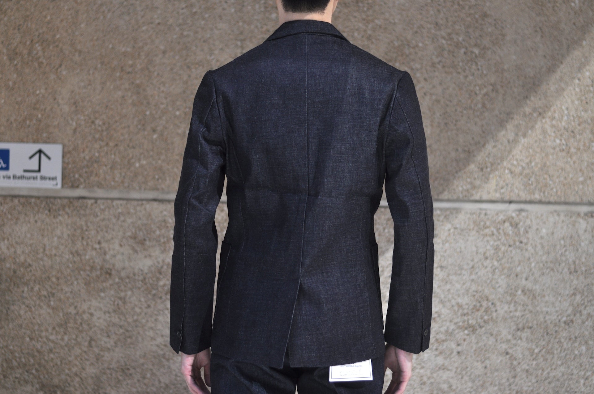 Sugar & Co. “Ivy Senior” 13.5oz Denim Tailored Blazer (Grand Indigo)