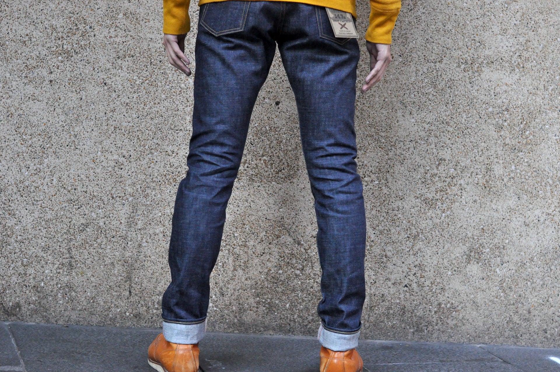 Momotaro 14.7oz 'Legacy Blue' 0405-40 Denim (High Tapered fit)