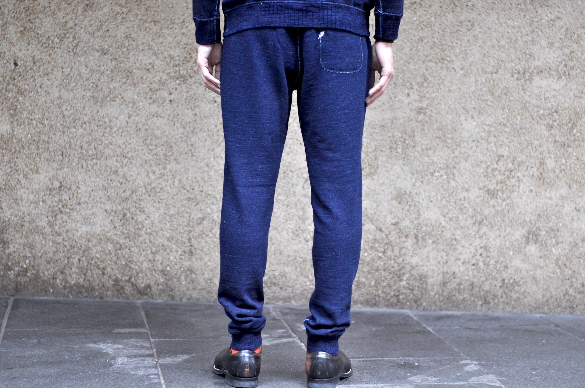 Pure Blue Japan "Slub Yarn" Sweatpants (Grand Indigo)