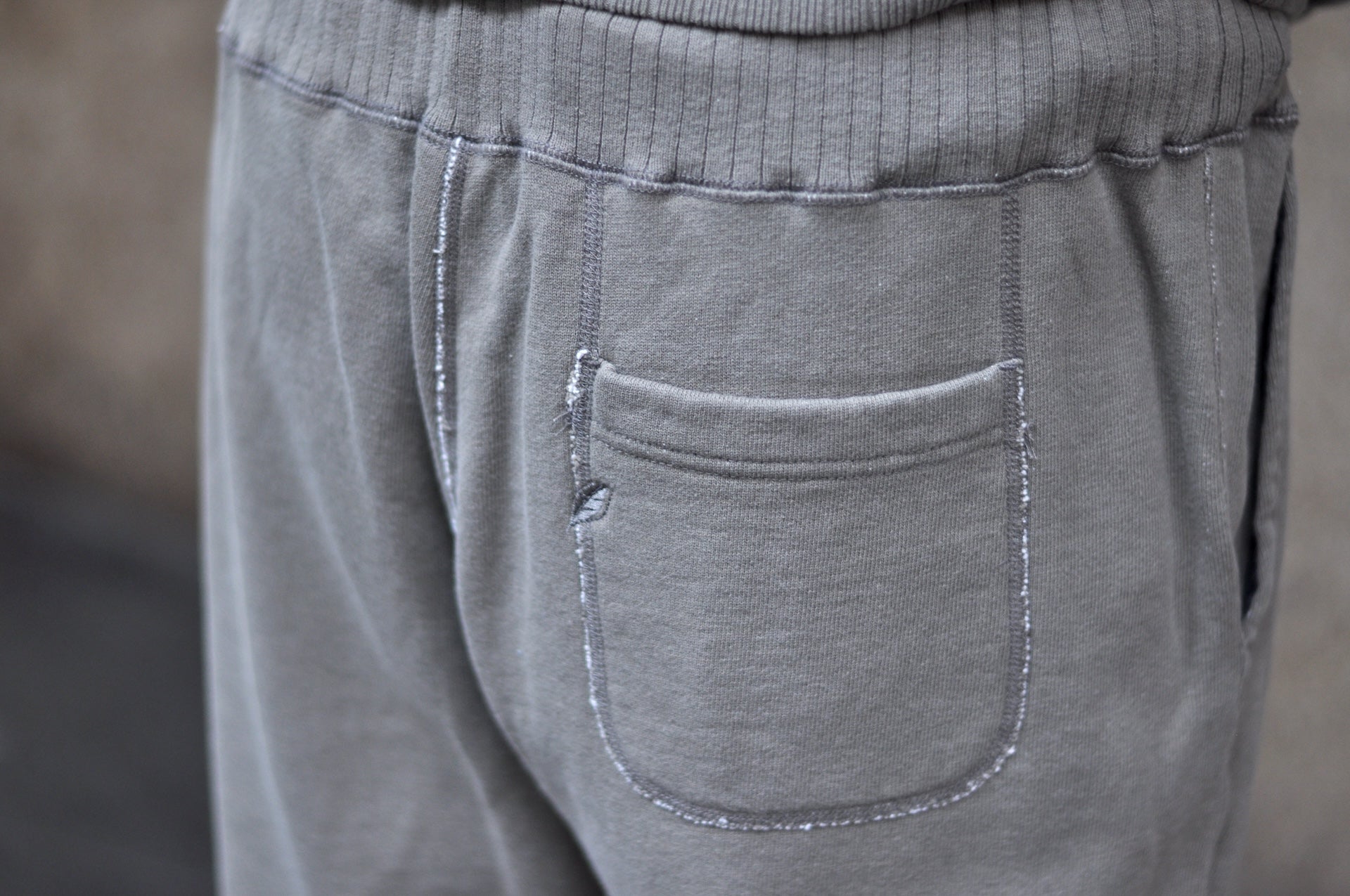 Pure Blue Japan "Slub Yarn" Sweatpants (Sumi Ink)