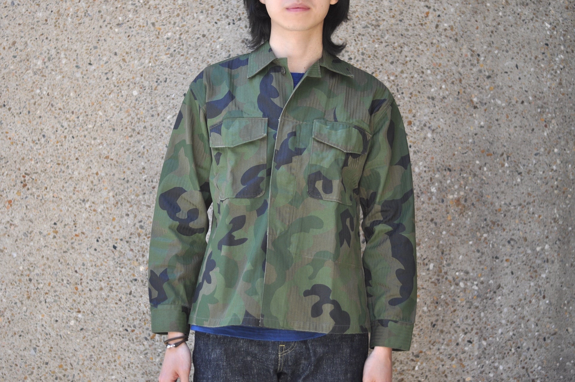 Warehouse Co. 12oz Camo Patterned HBT USMC Utility Jacket