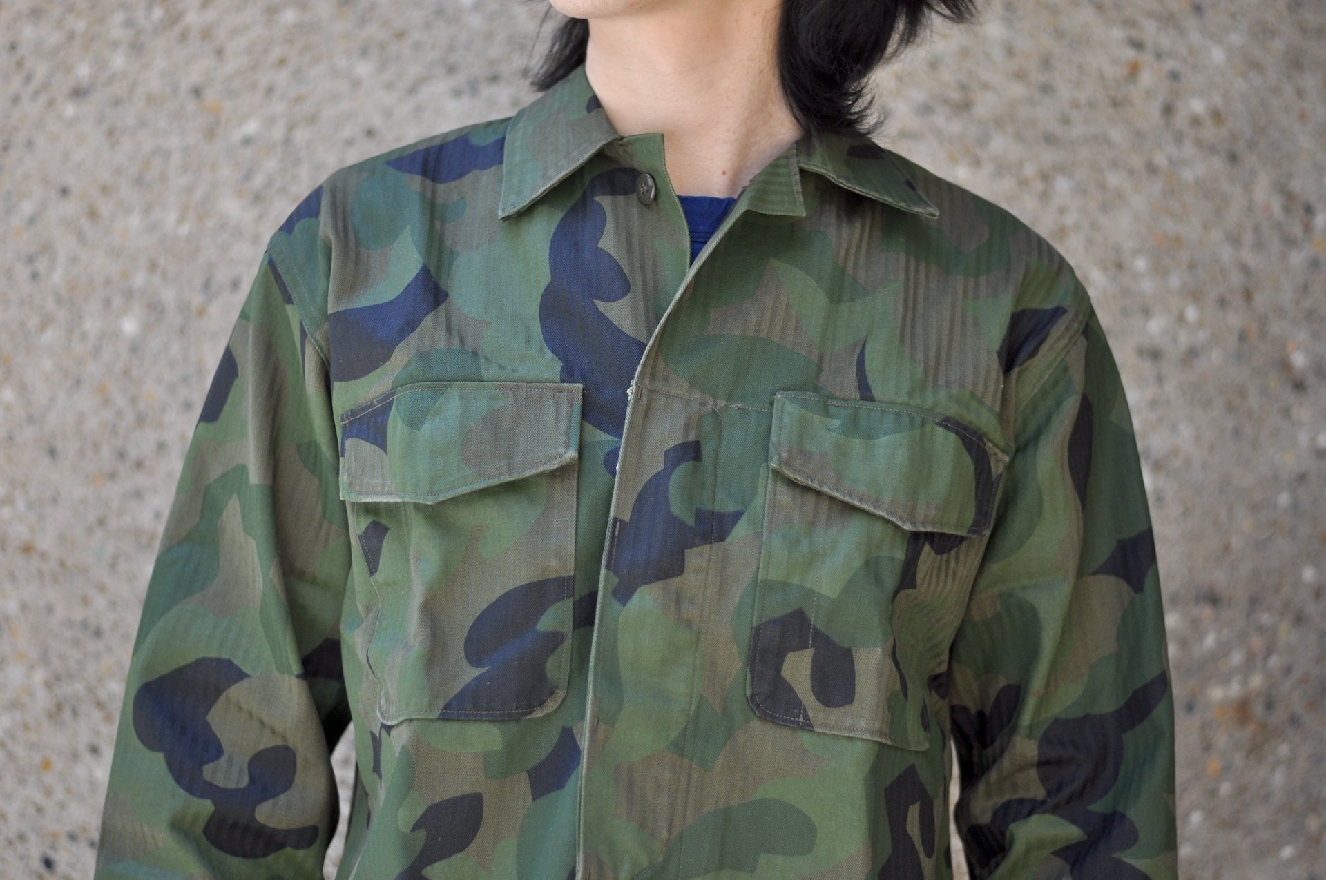 Warehouse Co. 12oz Camo Patterned HBT USMC Utility Jacket
