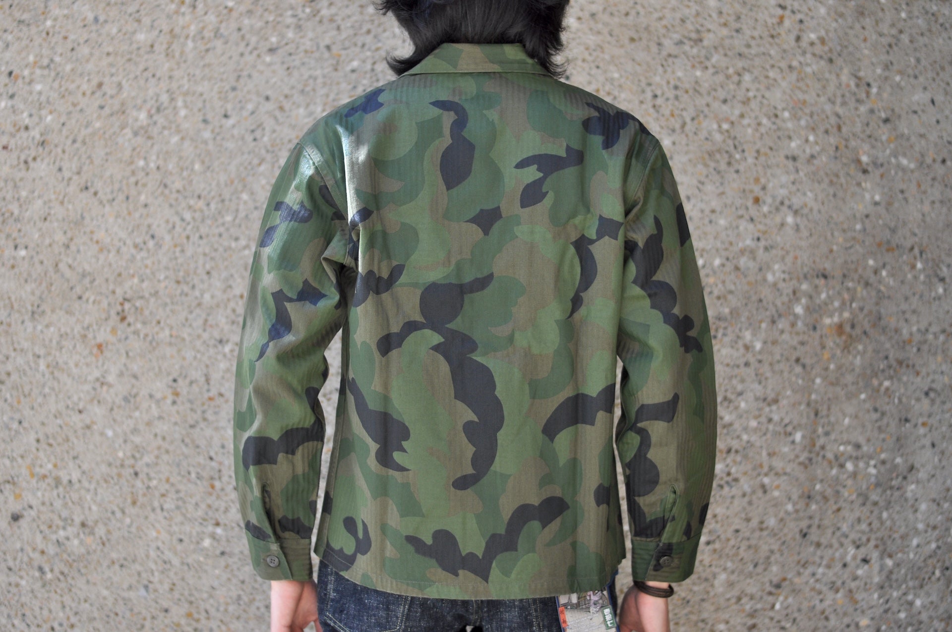 Warehouse Co. 12oz Camo Patterned HBT USMC Utility Jacket