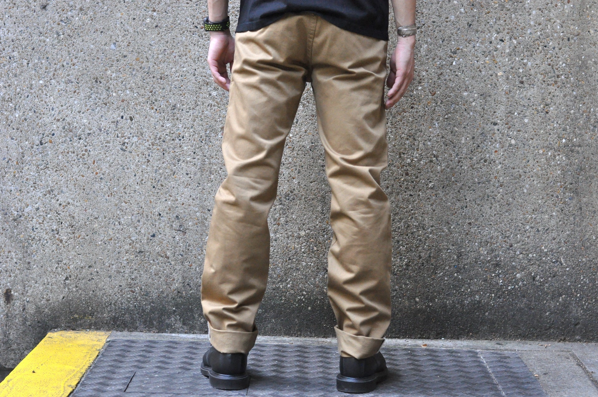 Pure Blue Japan 12oz High-Density "Worker's" Chinos (Camel)