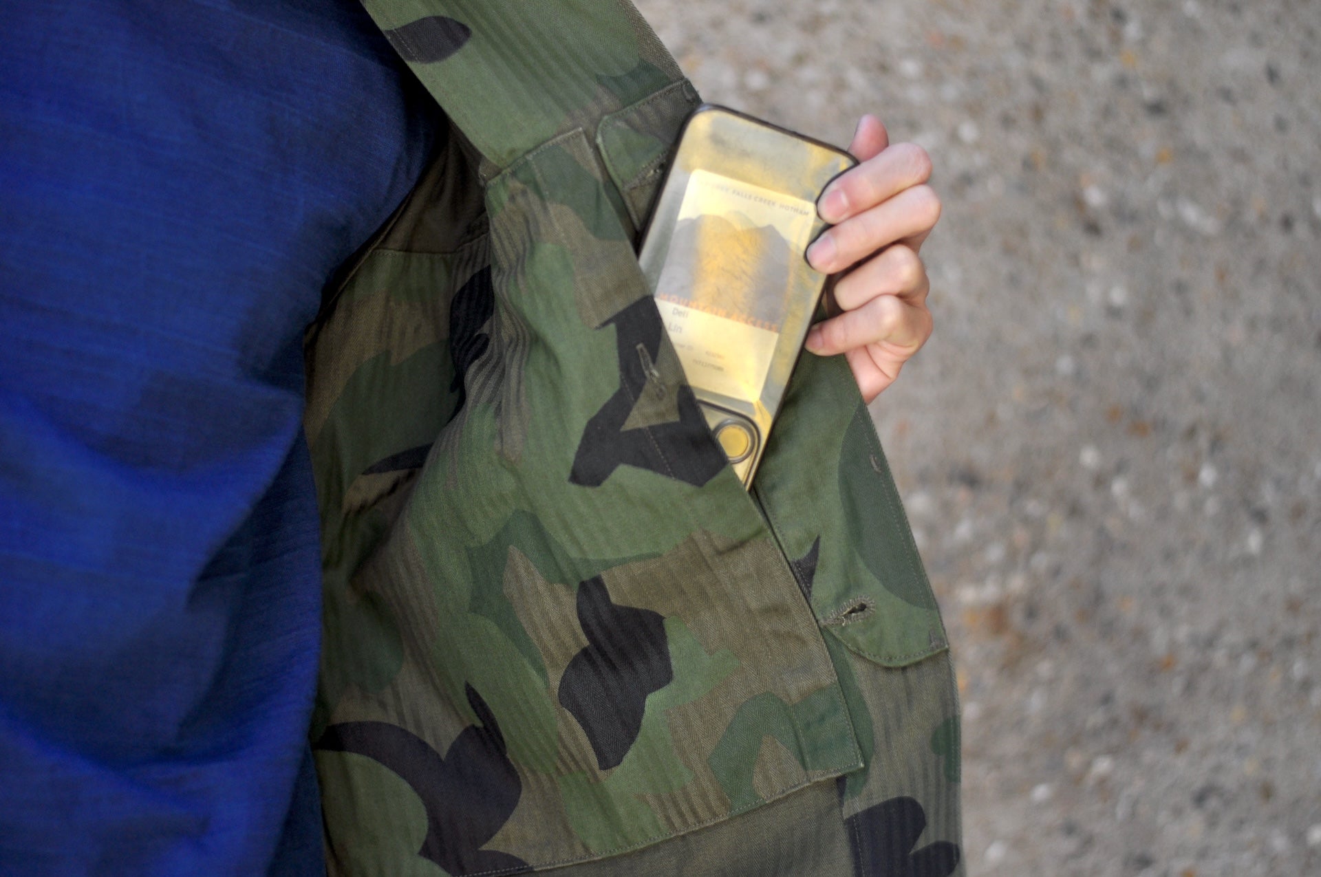 Warehouse Co. 12oz Camo Patterned HBT USMC Utility Jacket