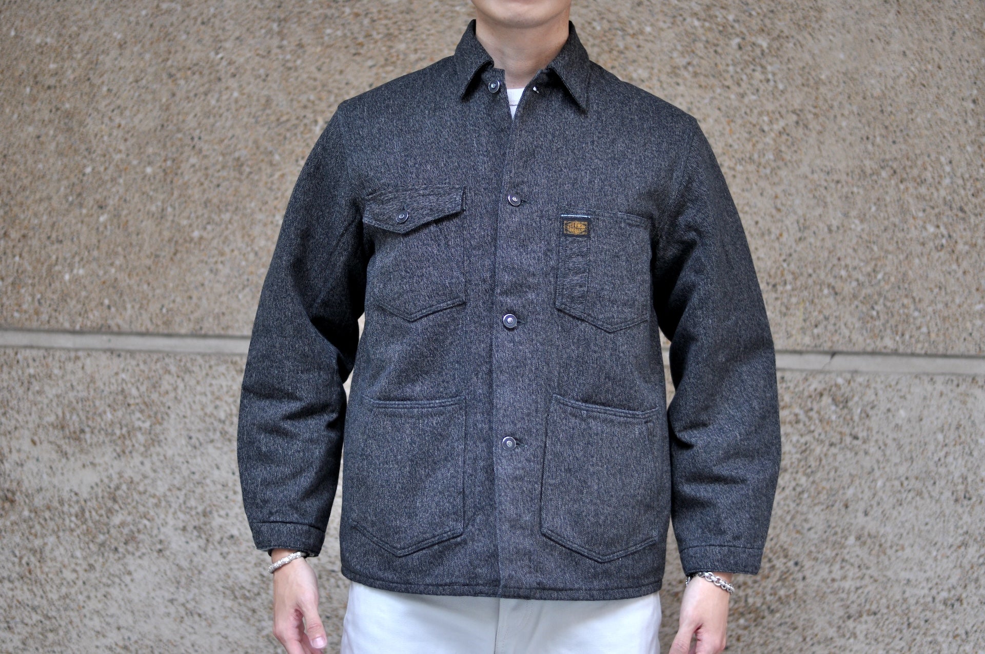 Stevenson Overall Co. 12.5oz Selvage Converted Twill 'Prairie' Chore Jacket