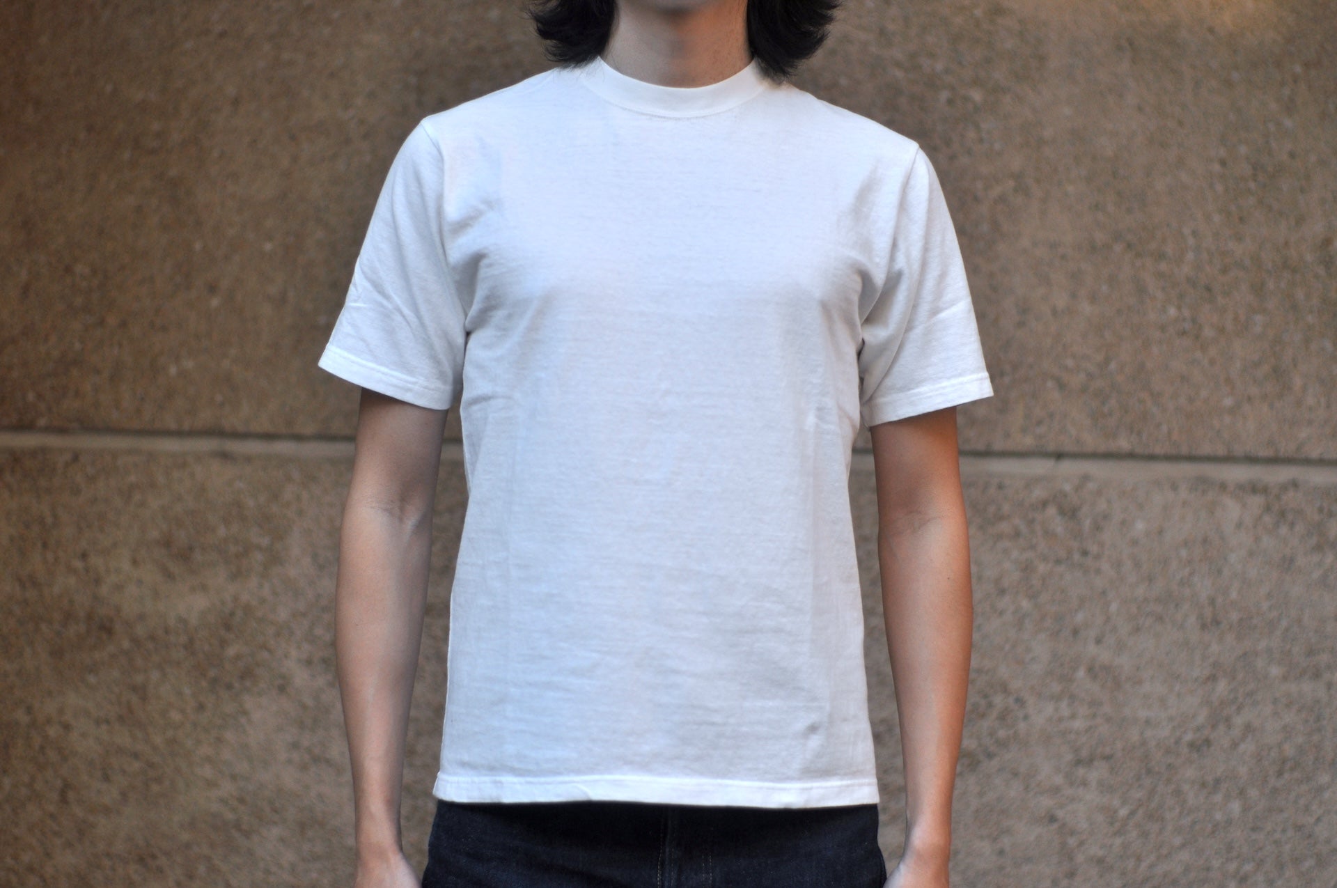 RAGGY CLOTHING 6oz "Old Americana" Loopwheeled Tee (Off White)