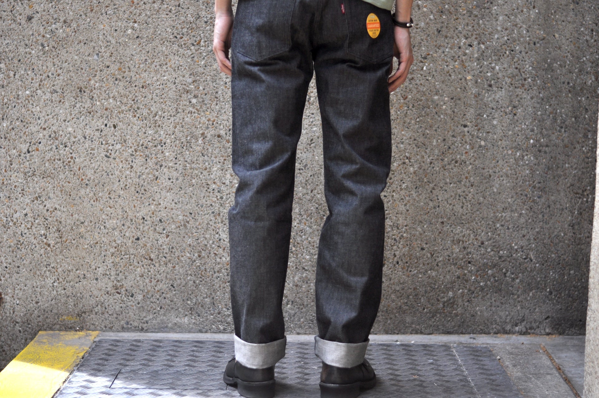 Denime X Warehouse Co. 14.5oz Lot 224-66B Late '66 Black Denim (Narrow Straight fit)