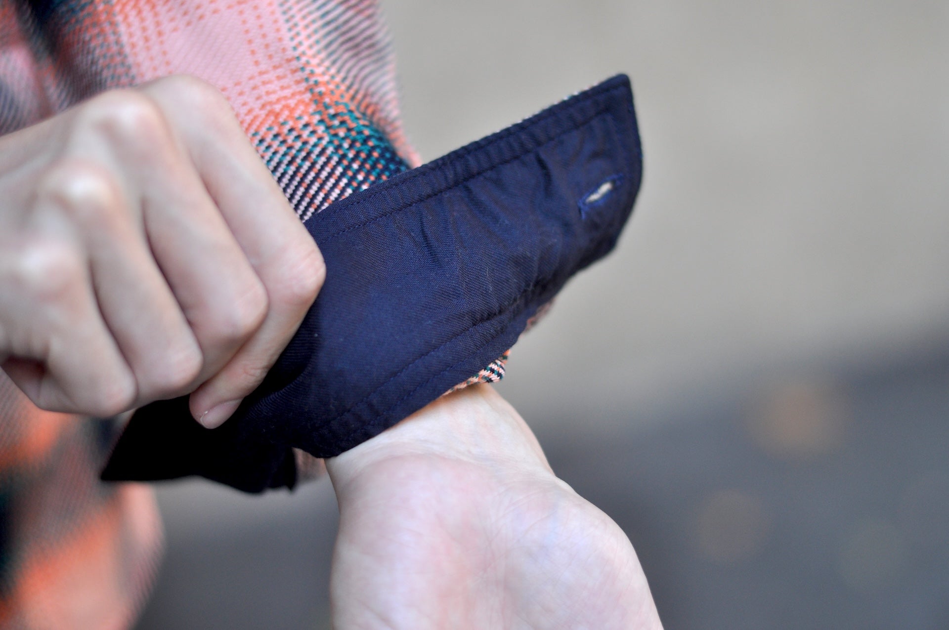 Samurai Indigo Dyed Heavyweight “Oversea Edition” Flannel Workshirt (Pink Salmon)