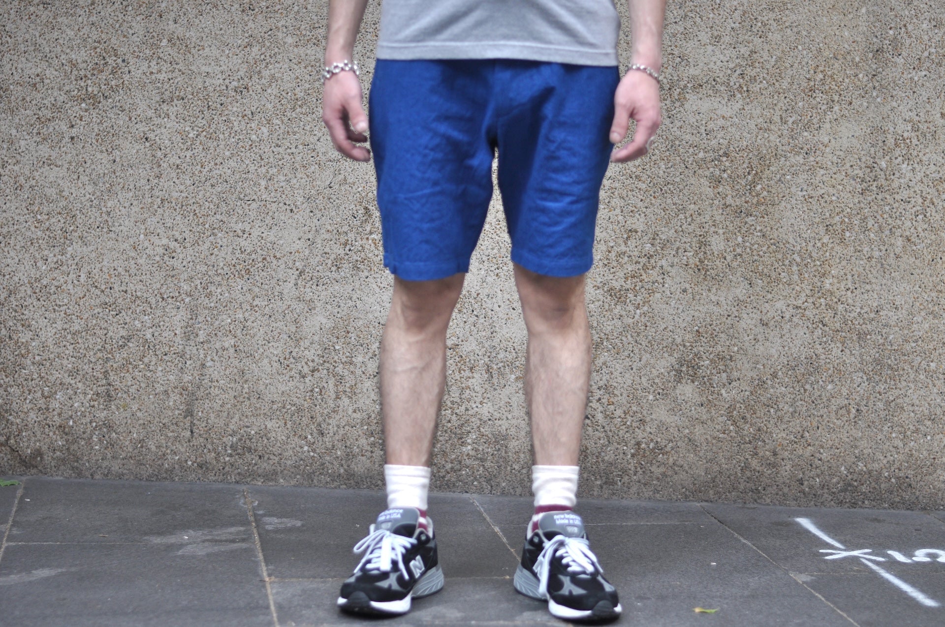 Samurai 10oz Natural Indigo Dyed HBT Easy Shorts