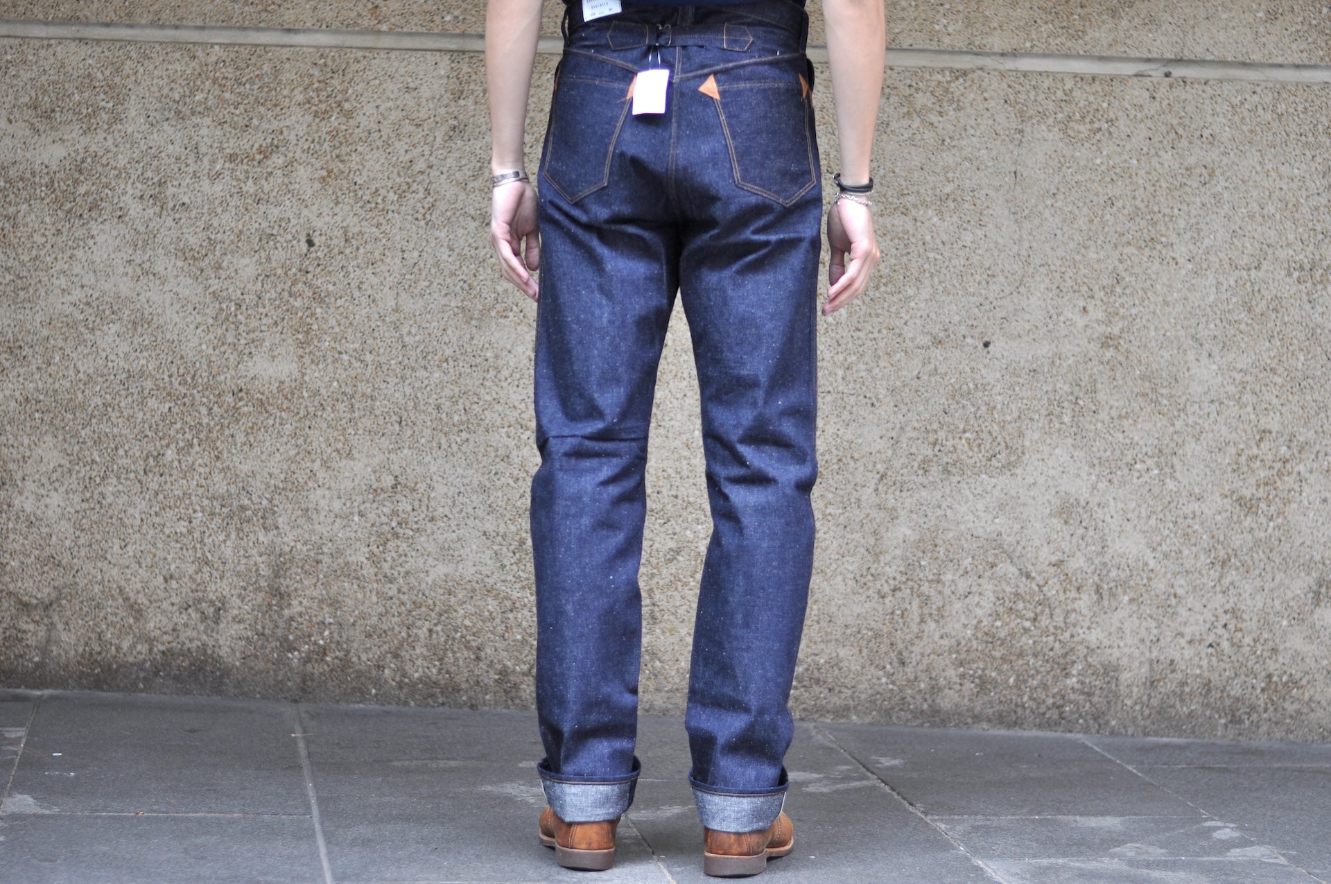 Warehouse 11oz "Greenebaum" Leather Bound Denim Overall (Classic Straight fit)