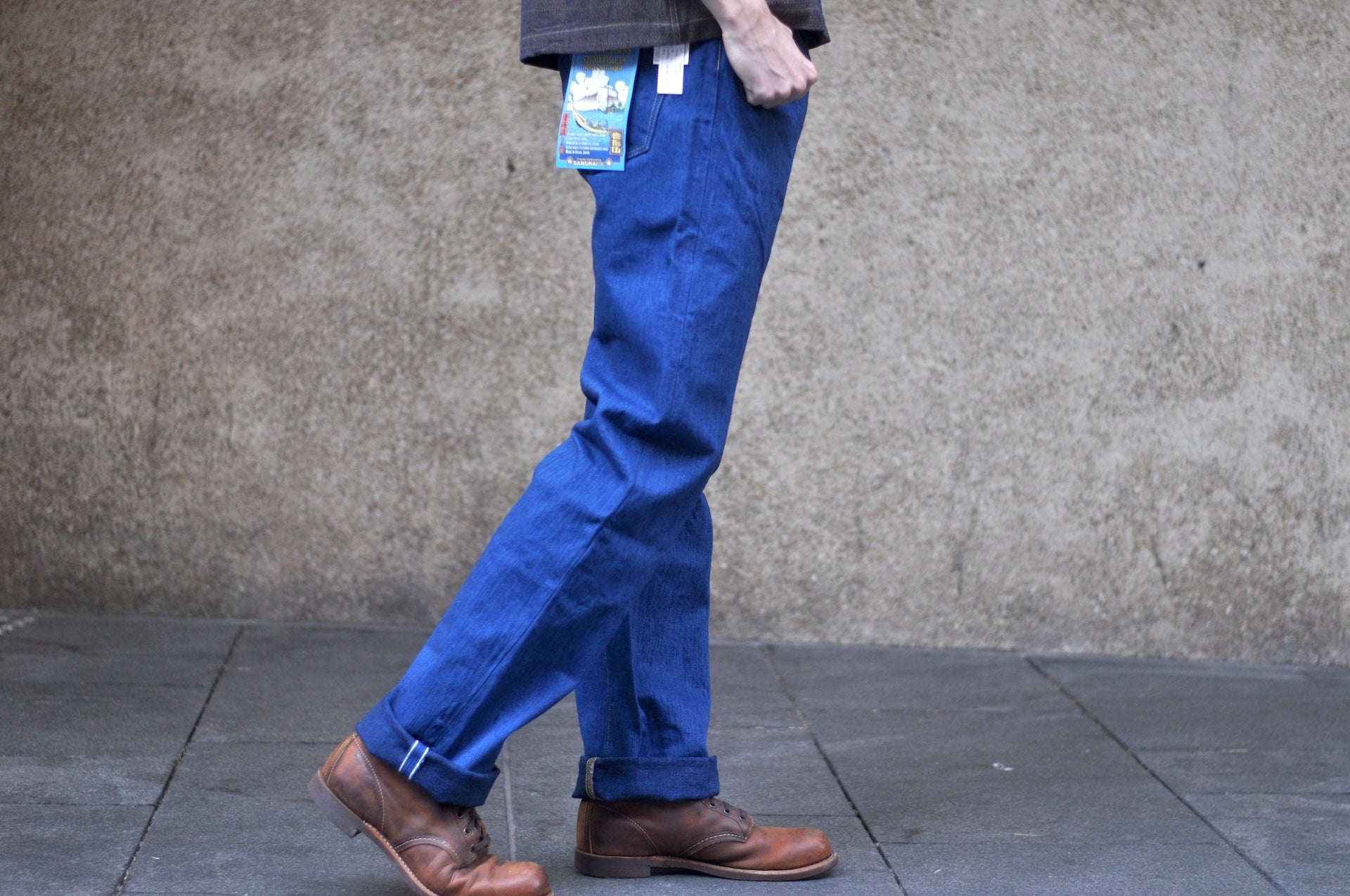 Samurai 15oz “Waves of Indigo” S3000XX15oz-SH Denim (Relaxed Straight fit)