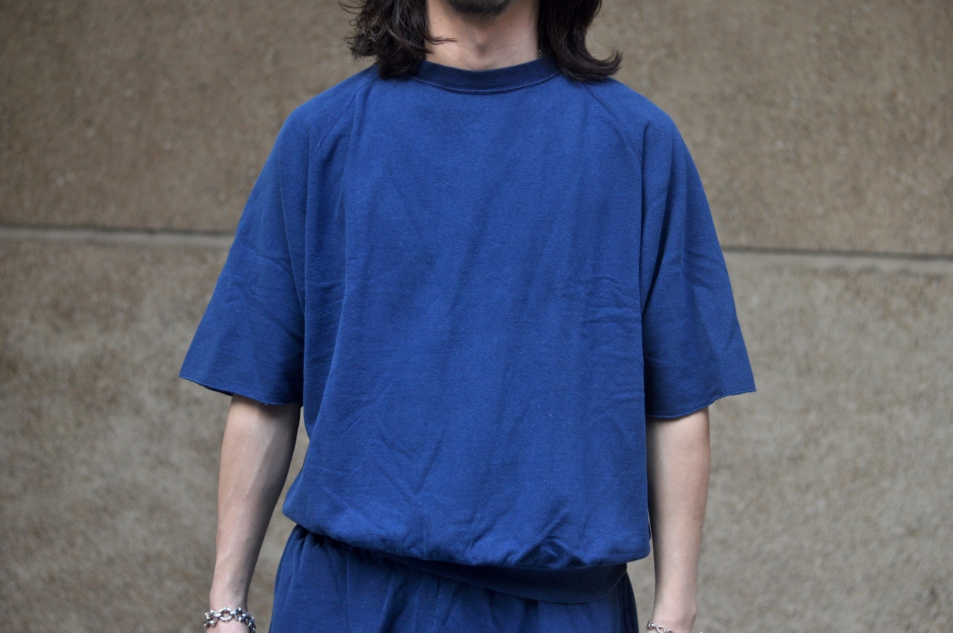 Dubble Works 9oz “Chopped” S/S Sweat-Tee (Natural Indigo)