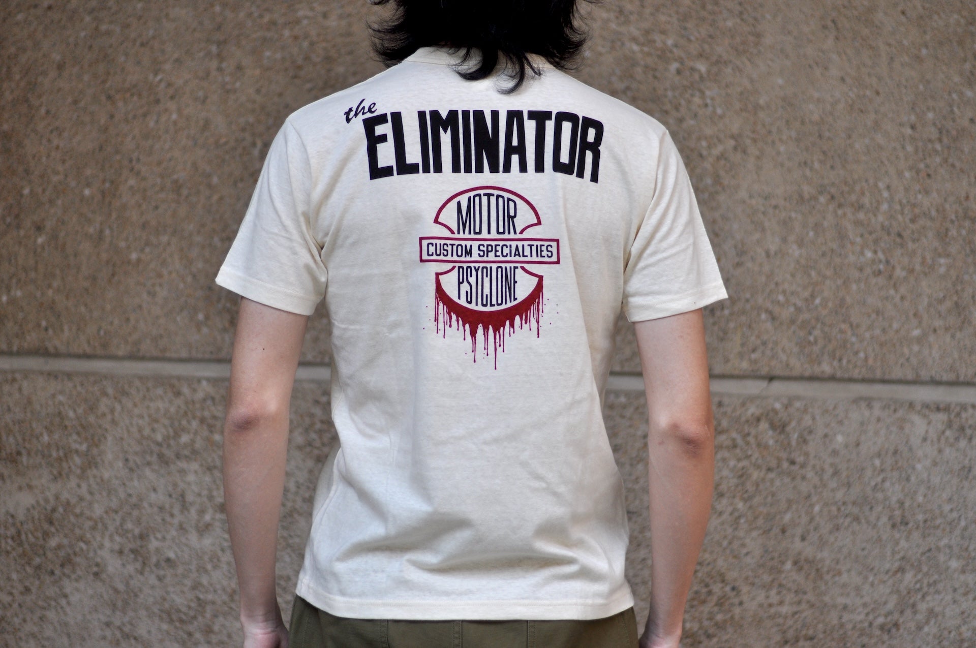 Freewheelers "The ELIMINATOR" Loopwheeled Tee (Straw Cream)