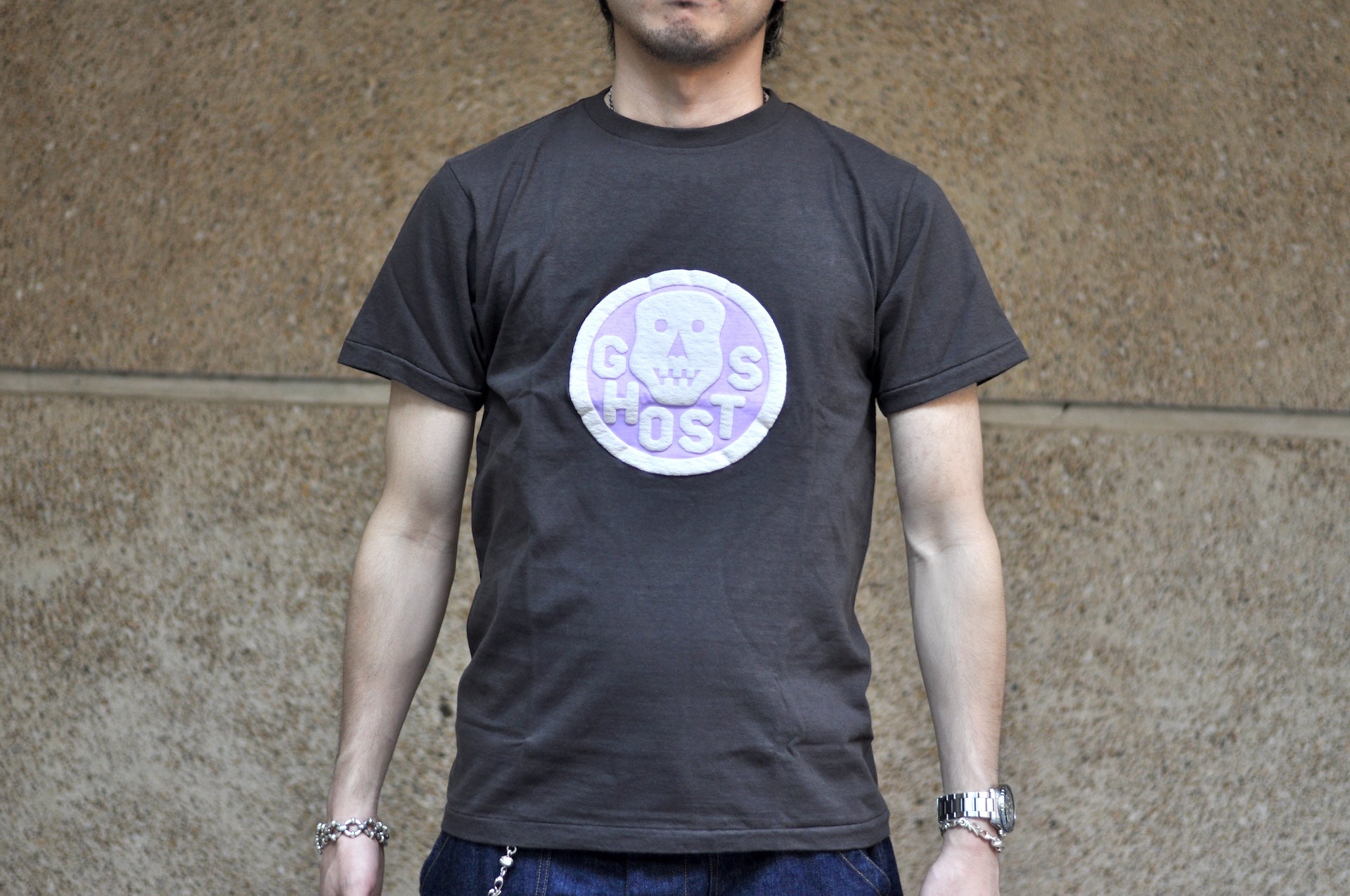 Dubble Works 5.5oz "Ghost" Loopwheeled Tee (Sumikuro)