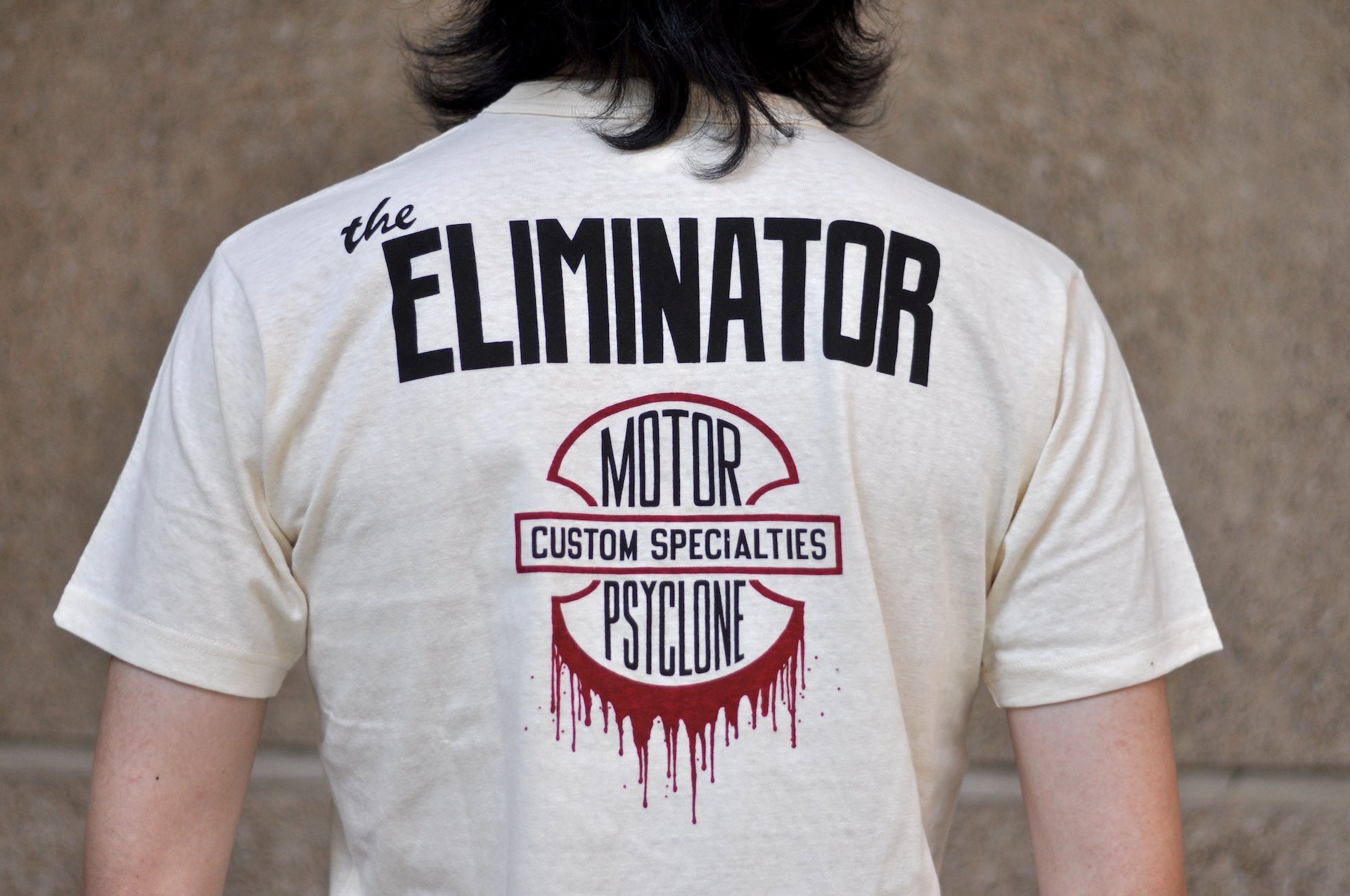 Freewheelers "The ELIMINATOR" Loopwheeled Tee (Straw Cream)